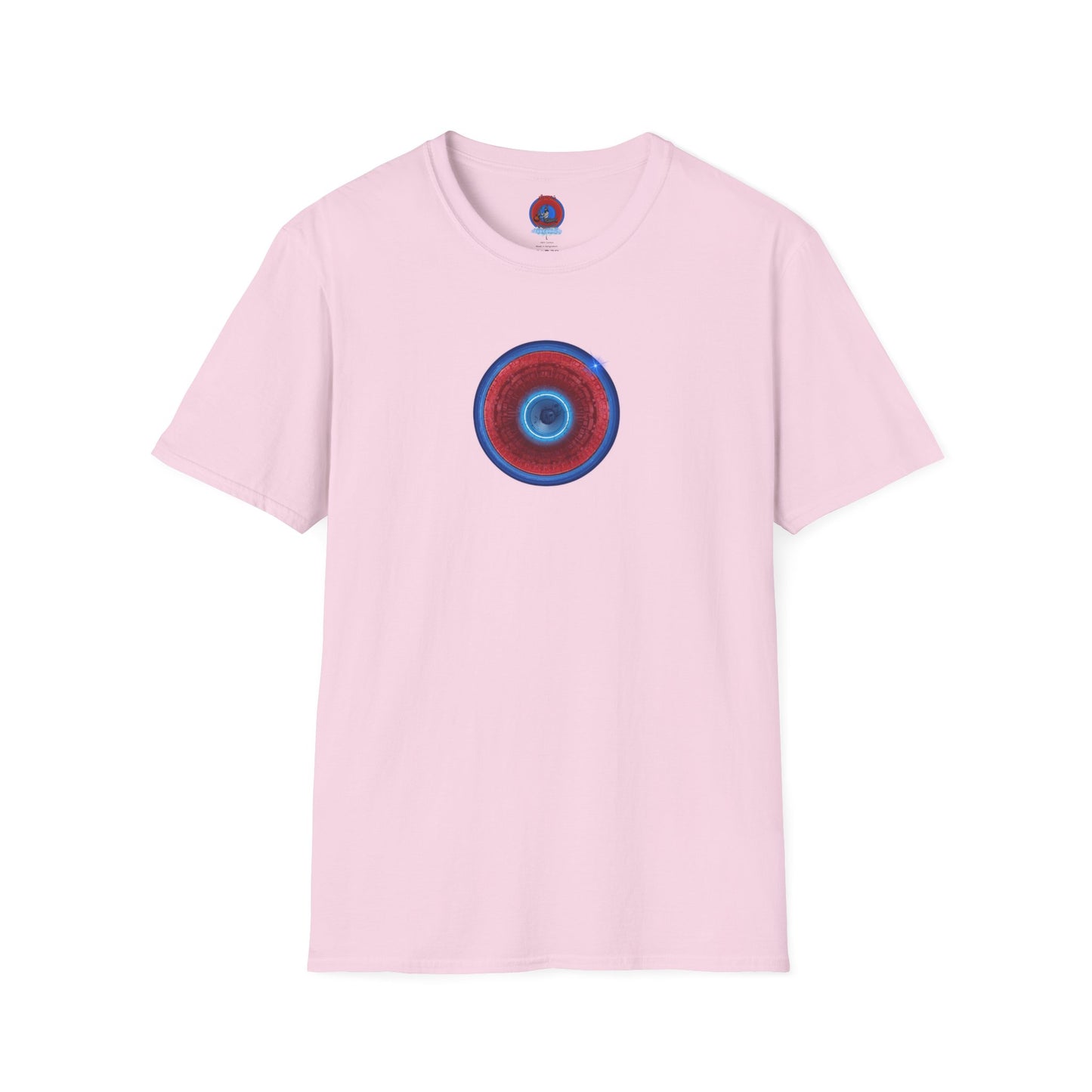 Classic Donut Tee - Unisex Soft-Style - "Homer's Perfect Donut" - series 1.0  - variant 2 - dark blue edging