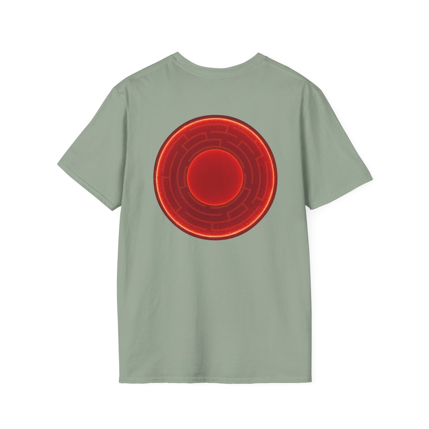 Classic Donut Tee - Unisex Soft-Style - "The Amazing Donut" - series 1.0 - variant 1 - red donut