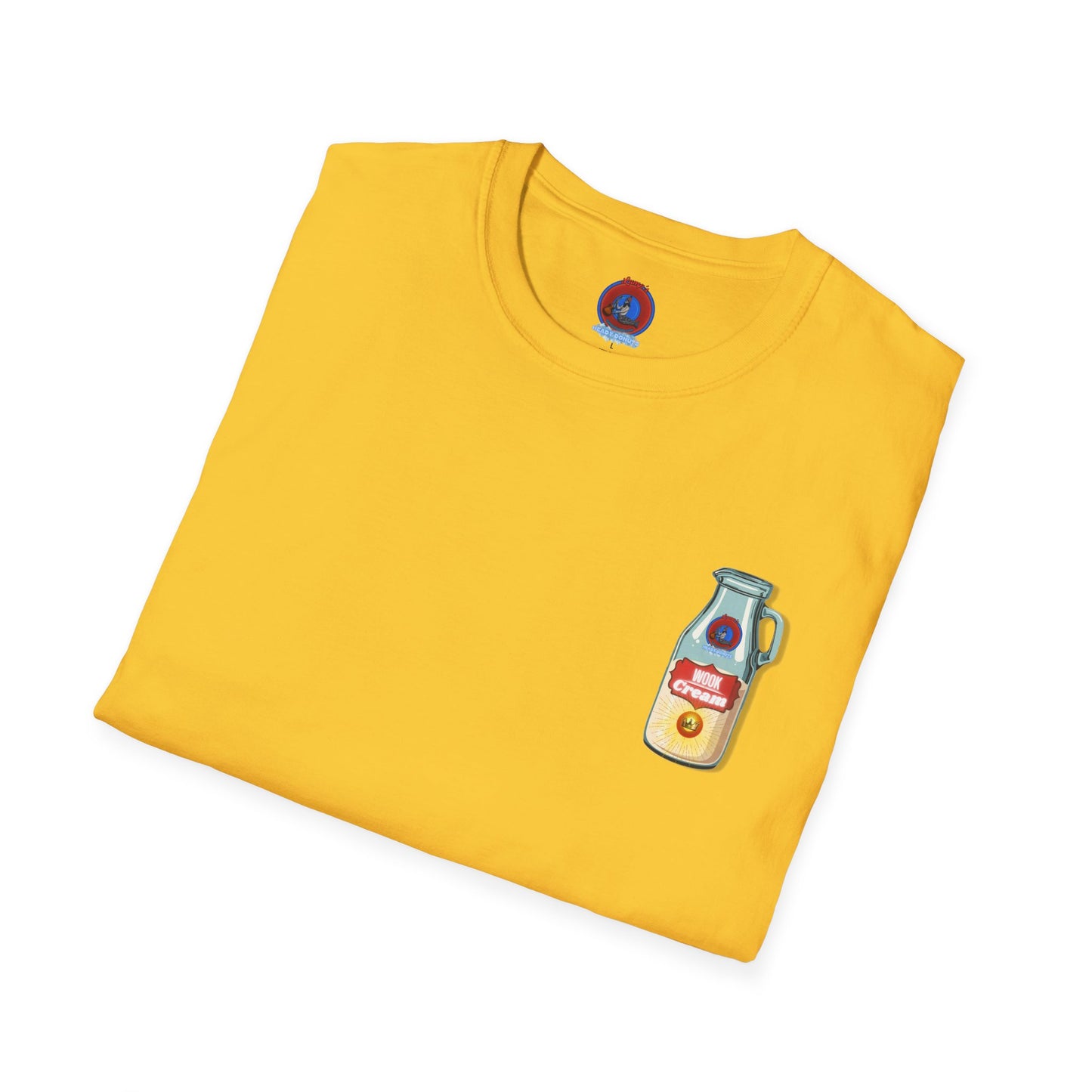 Classic Donut Tee - Unisex Soft-Style - "Wooked Cream - YEMSG Donut " - bottle - variant 8