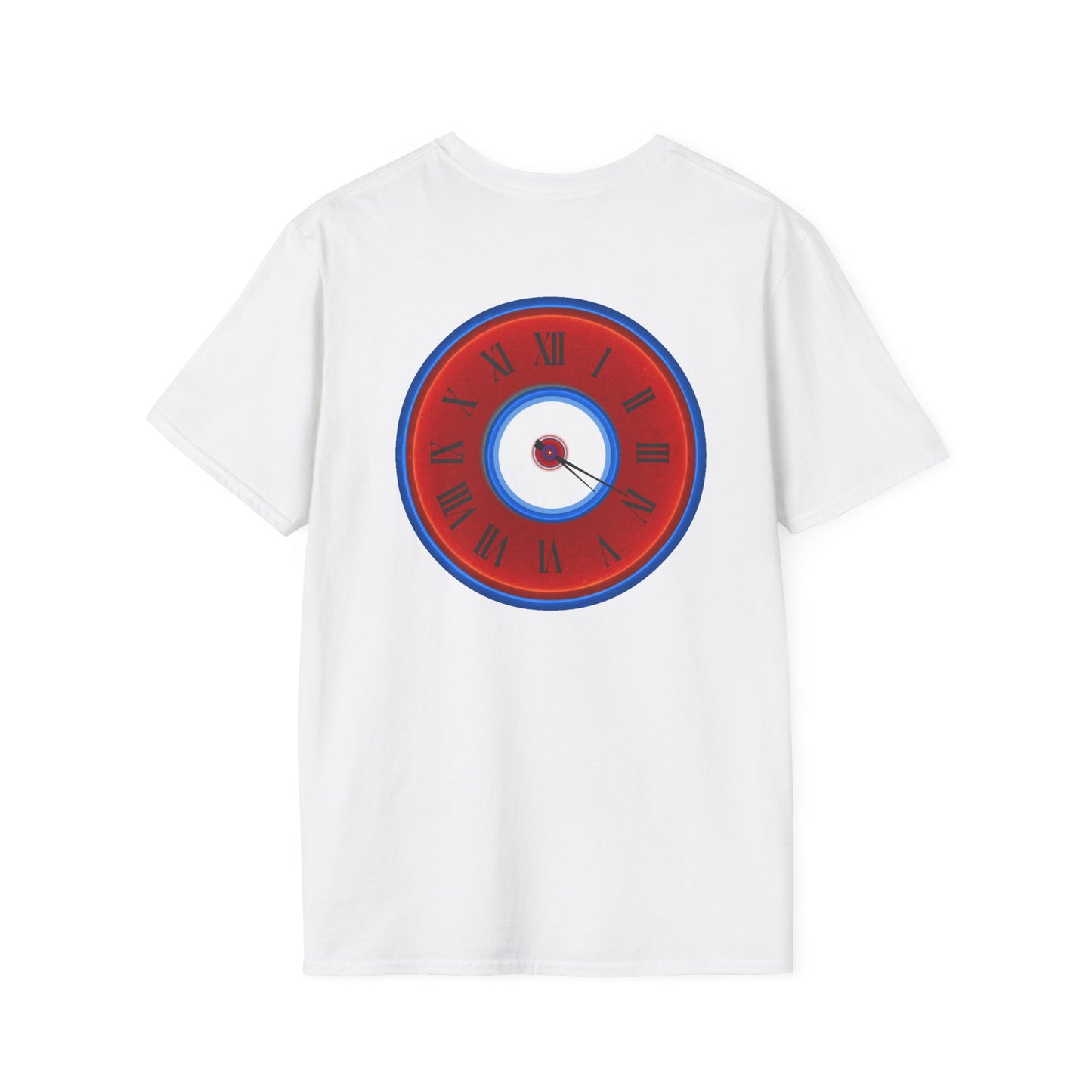 Classic Donut Tee - Unisex Soft-Style - "What time is it? Liquid time." - series 1.0 - red donut