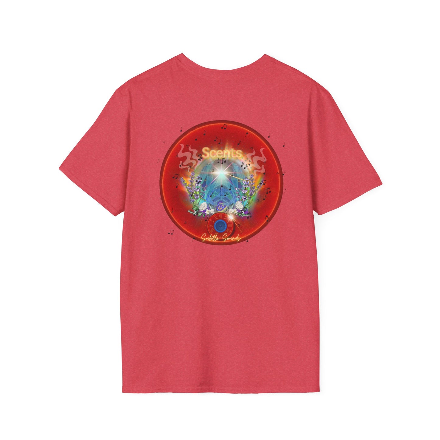 Classic Donut Tee - Unisex Soft-Style - "The Sweet Smell of Donuts" - series 1.0  - red donut