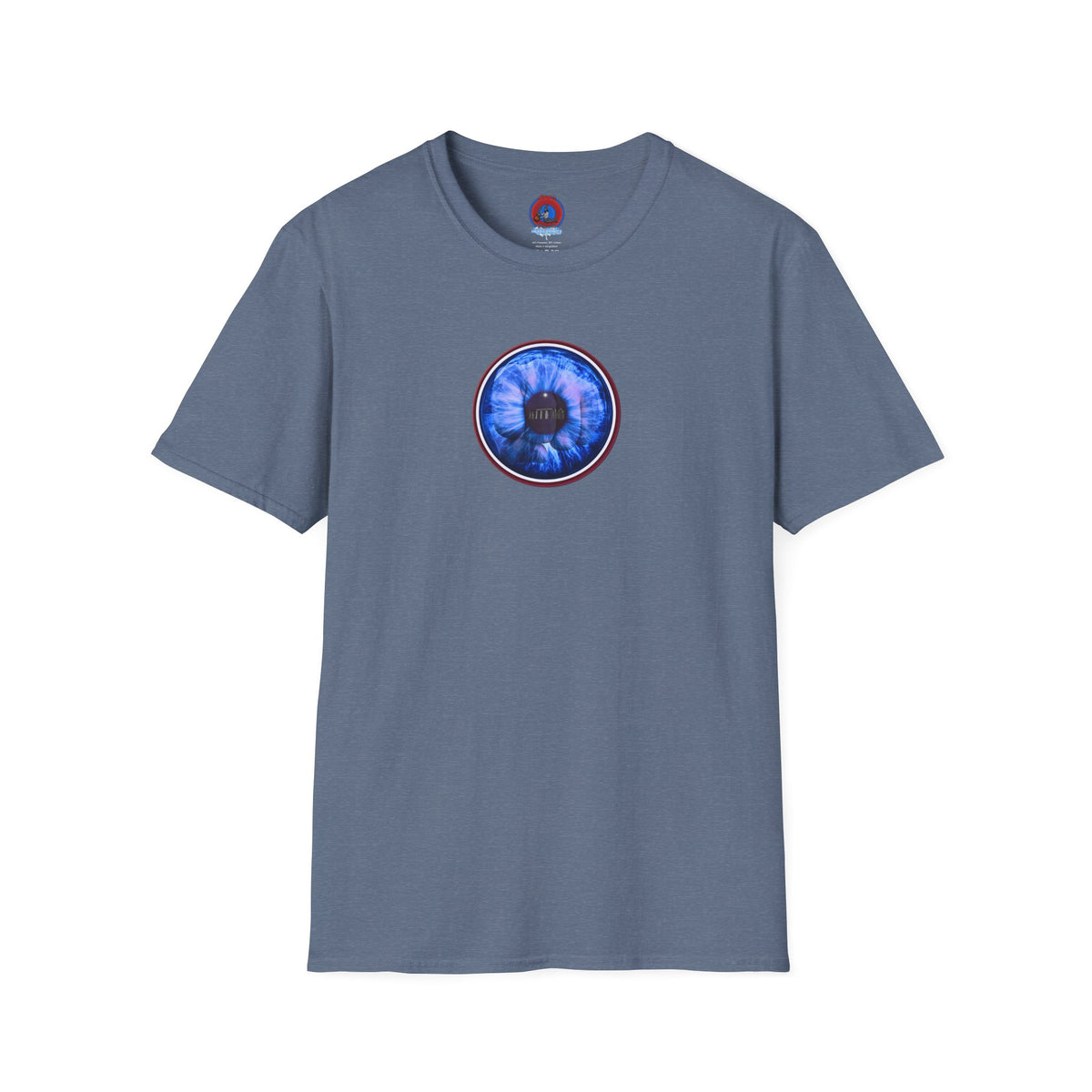 Classic Donut Tee - Unisex Soft-Style - "Wilson's Eyesore Donut Tee" - blue idonut - variant 3