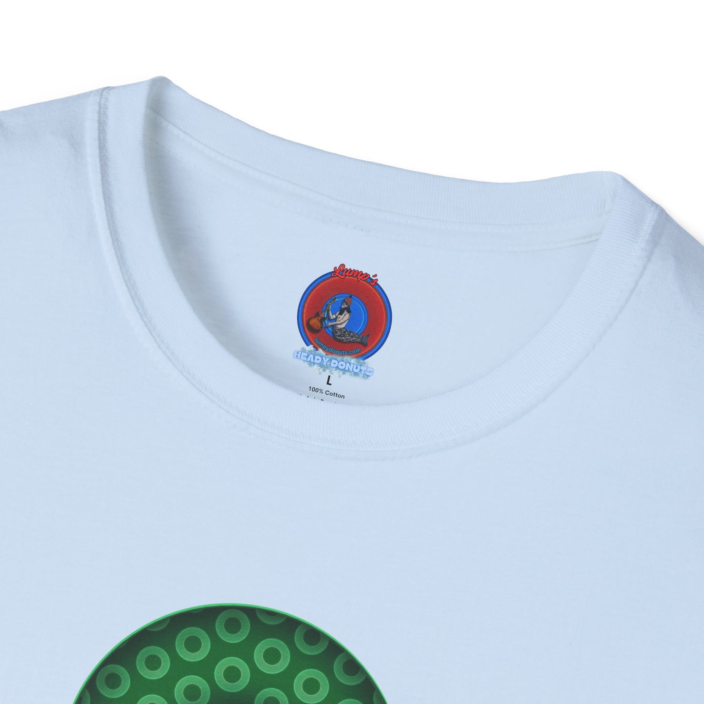 Classic Donut Tee - Unisex Soft-Style - "Patron Saint of Donuts" - St. Patrick's Day Donut - holiday edition - variant 1