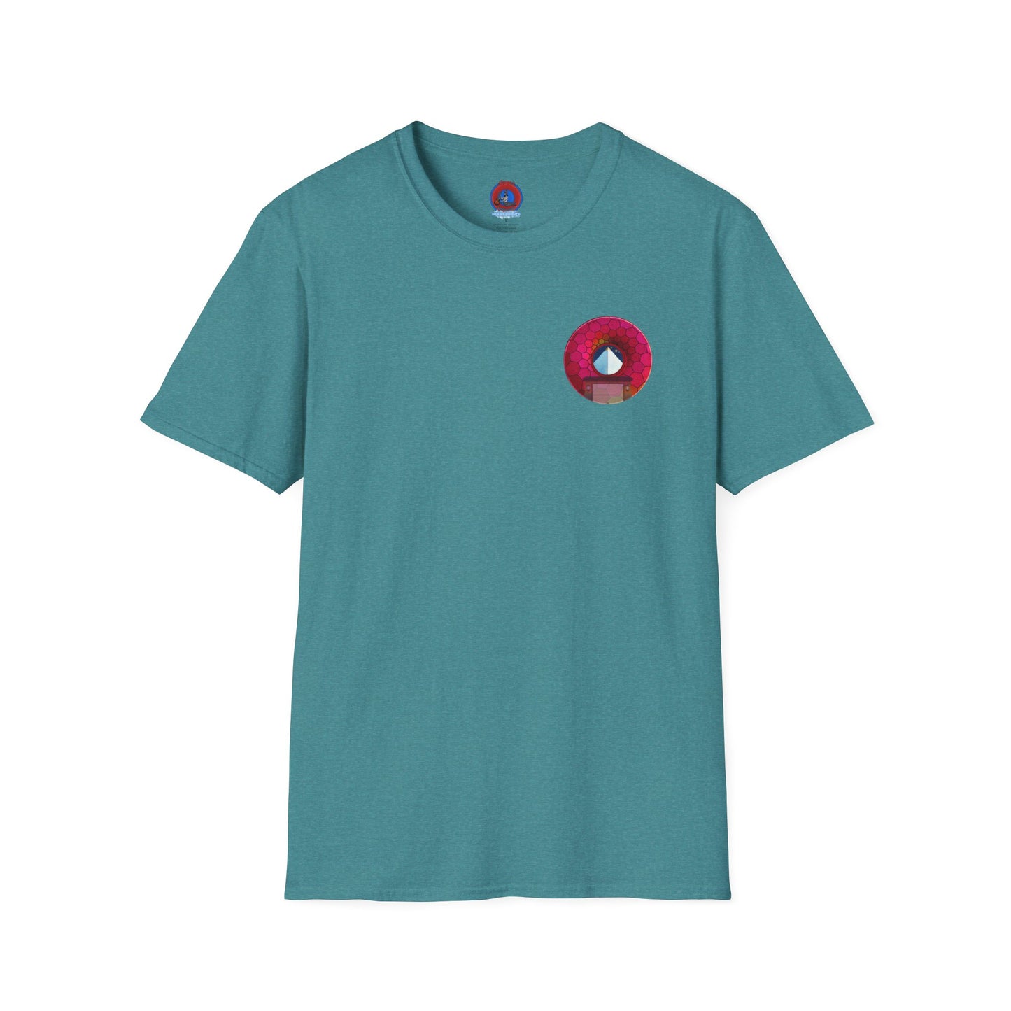 Classic Donut Tee - Unisex Soft-Style - "Limestone Donuts so Large" - variant 6 - green hexadonut