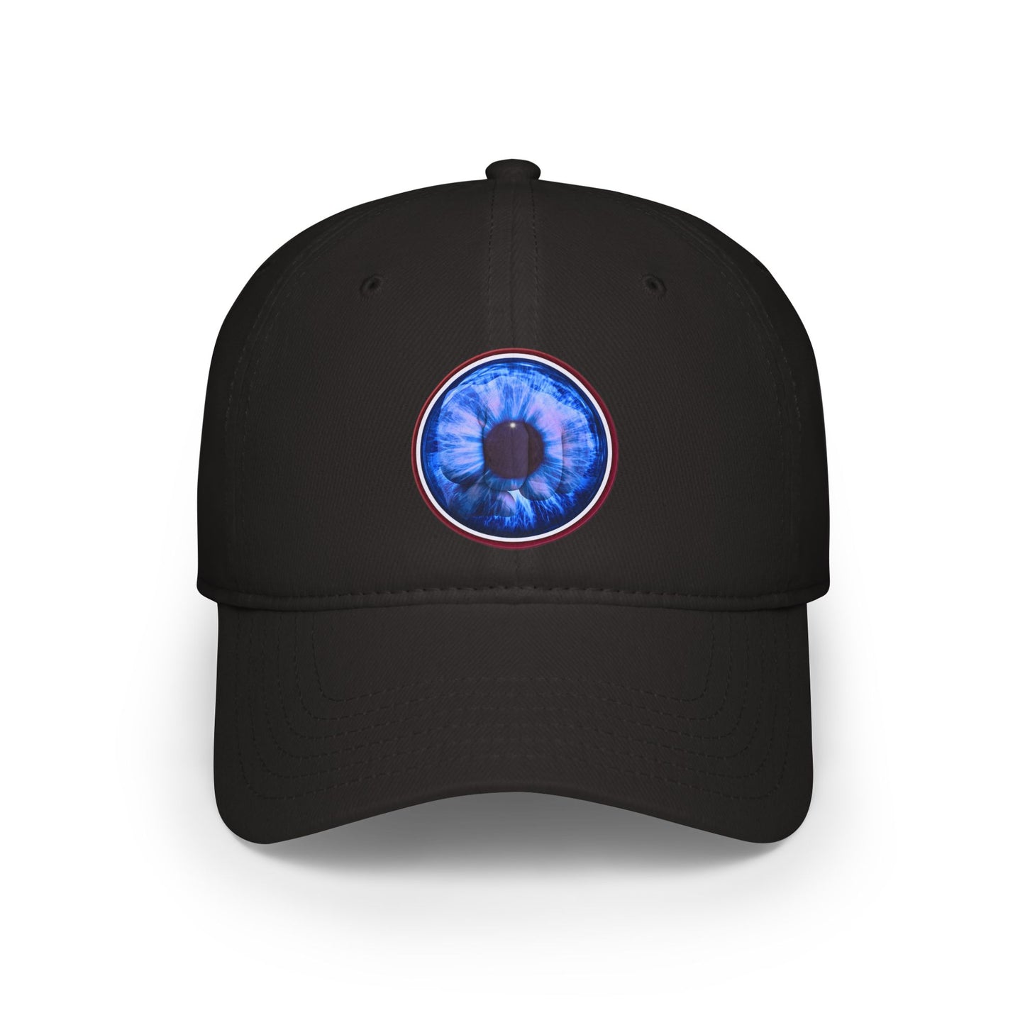Lumpy Donut Baseball Cap - "Wilson's Eye Sore Donut Cap" - variant 1 - blue idonut w/