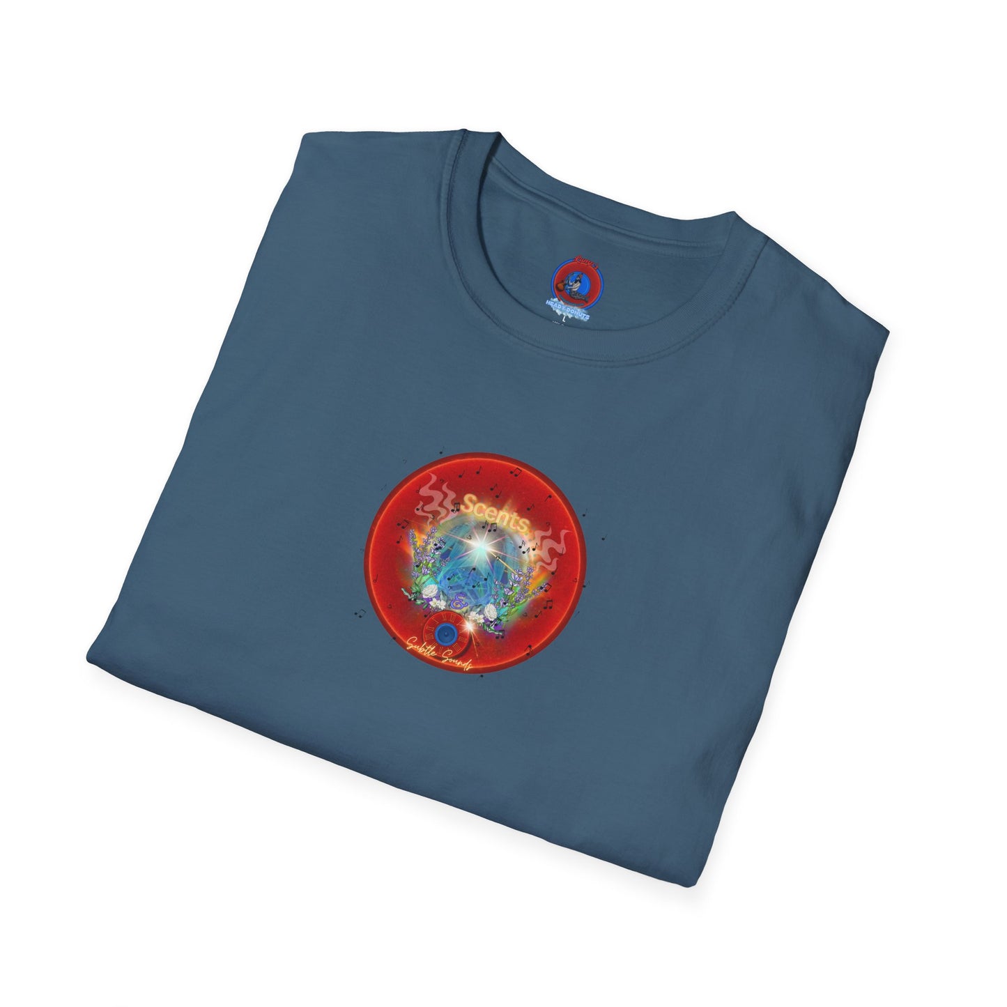 Classic Donut Tee - Unisex Soft-Style - "The Sweet Smell of Donuts" - series 1.0  - red donut