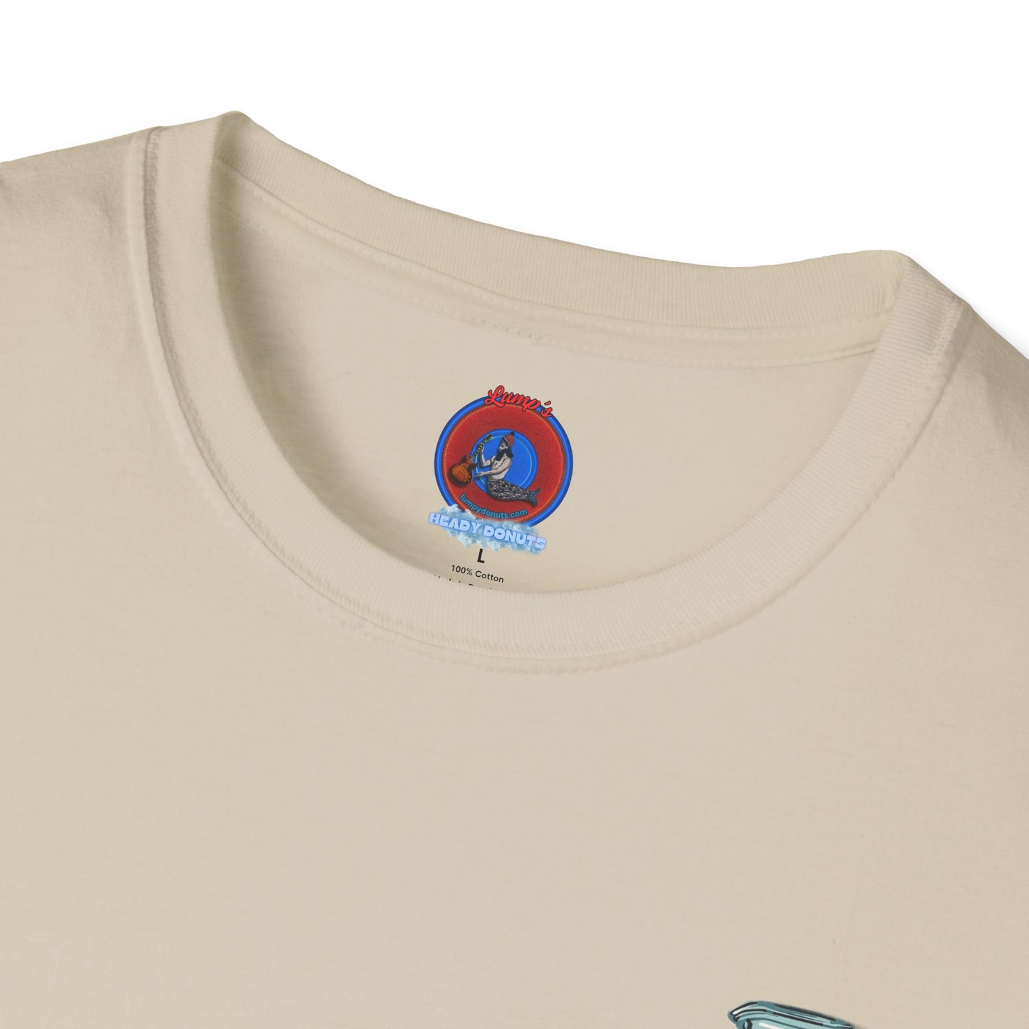 Classic Donut Tee - Unisex Soft-Style - "Wooked Cream - YEMSG Donut " - bottle - variant 8