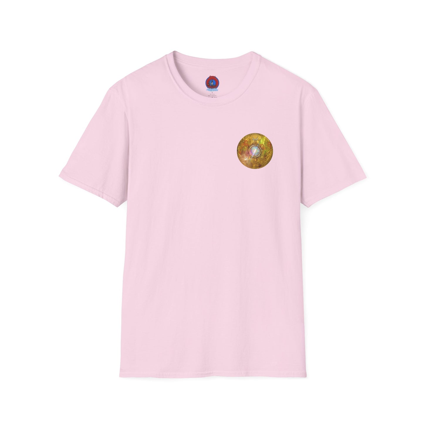 Classic Donut Tee - Unisex Soft-Style - "Vlad's Royal Donut Stash" - golden symmetrical donut
