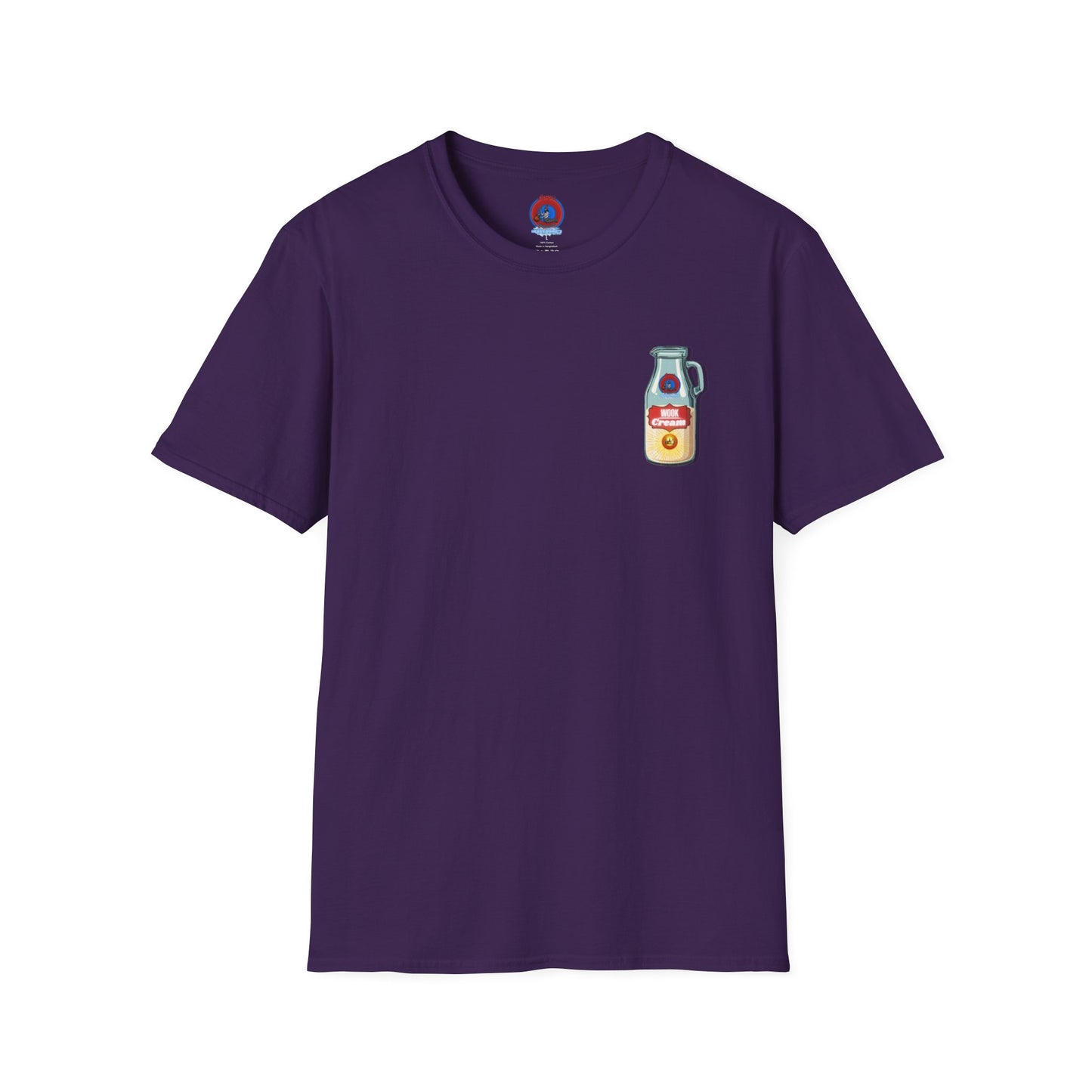 Classic Donut Tee - Unisex Soft-Style - "Wooked Cream - YEMSG Donut " - bottle - variant 8