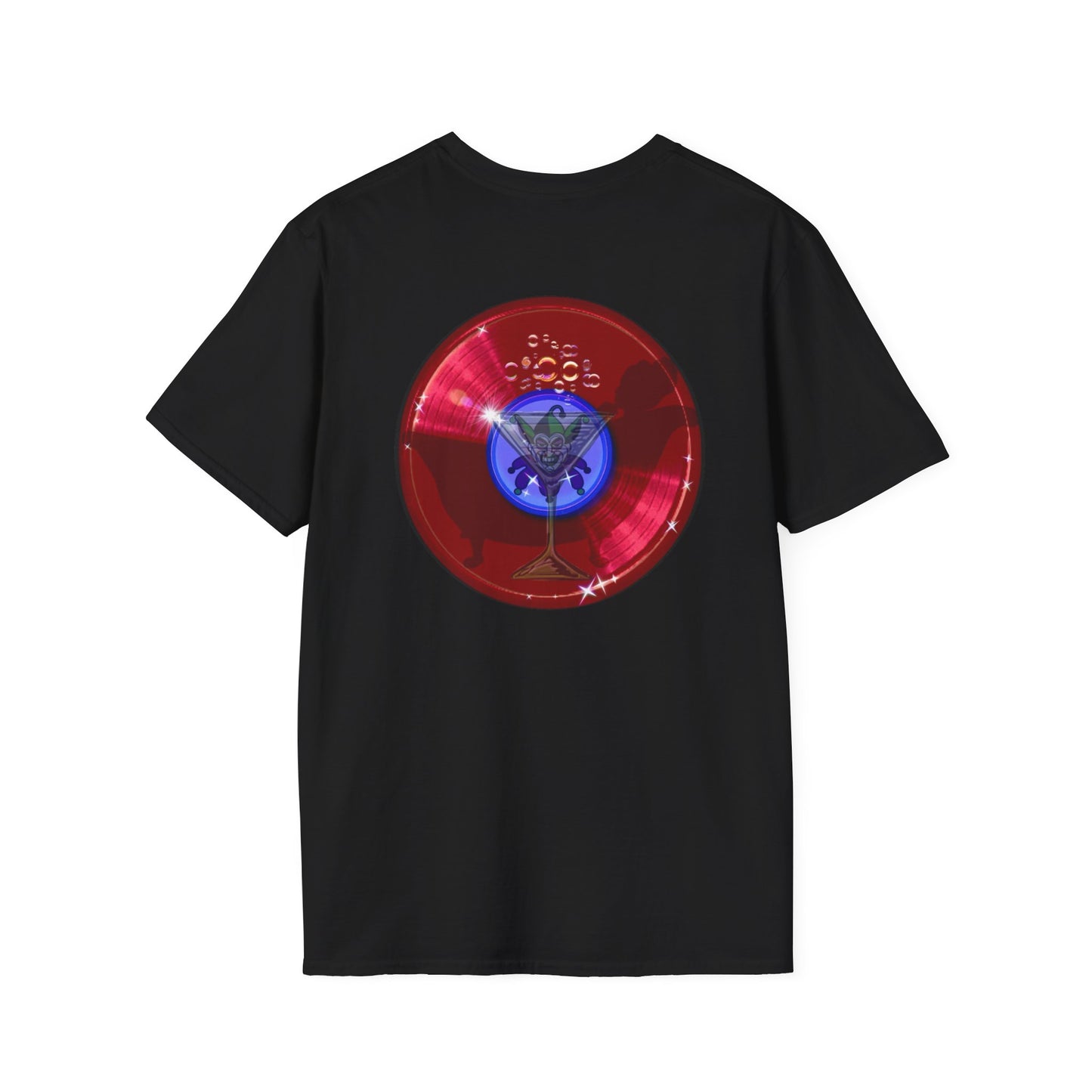 Classic Donut Tee - Unisex Soft-Style - "The Joker's Personal Tees - Joker's Exclusive Donut" - series 1.0 - variant 3 - red donut