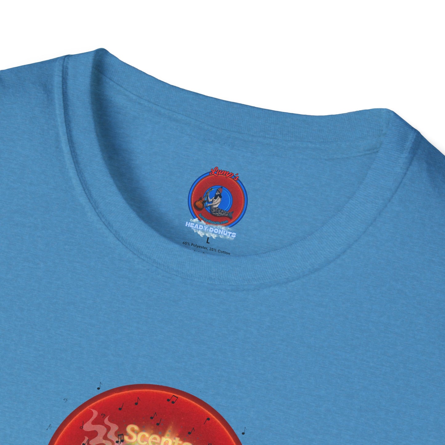 Classic Donut Tee - Unisex Soft-Style - "The Sweet Smell of Donuts" - series 1.0  - red donut