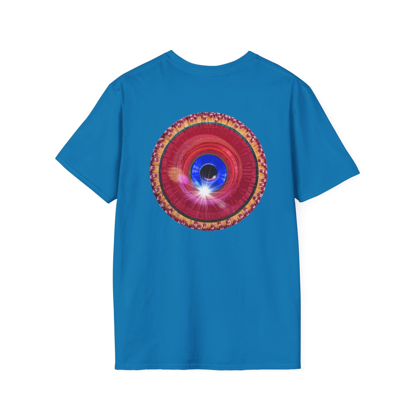 Classic Donut Tee - Unisex Soft-Style - "The Donut made with Solitary Flour" - red donut