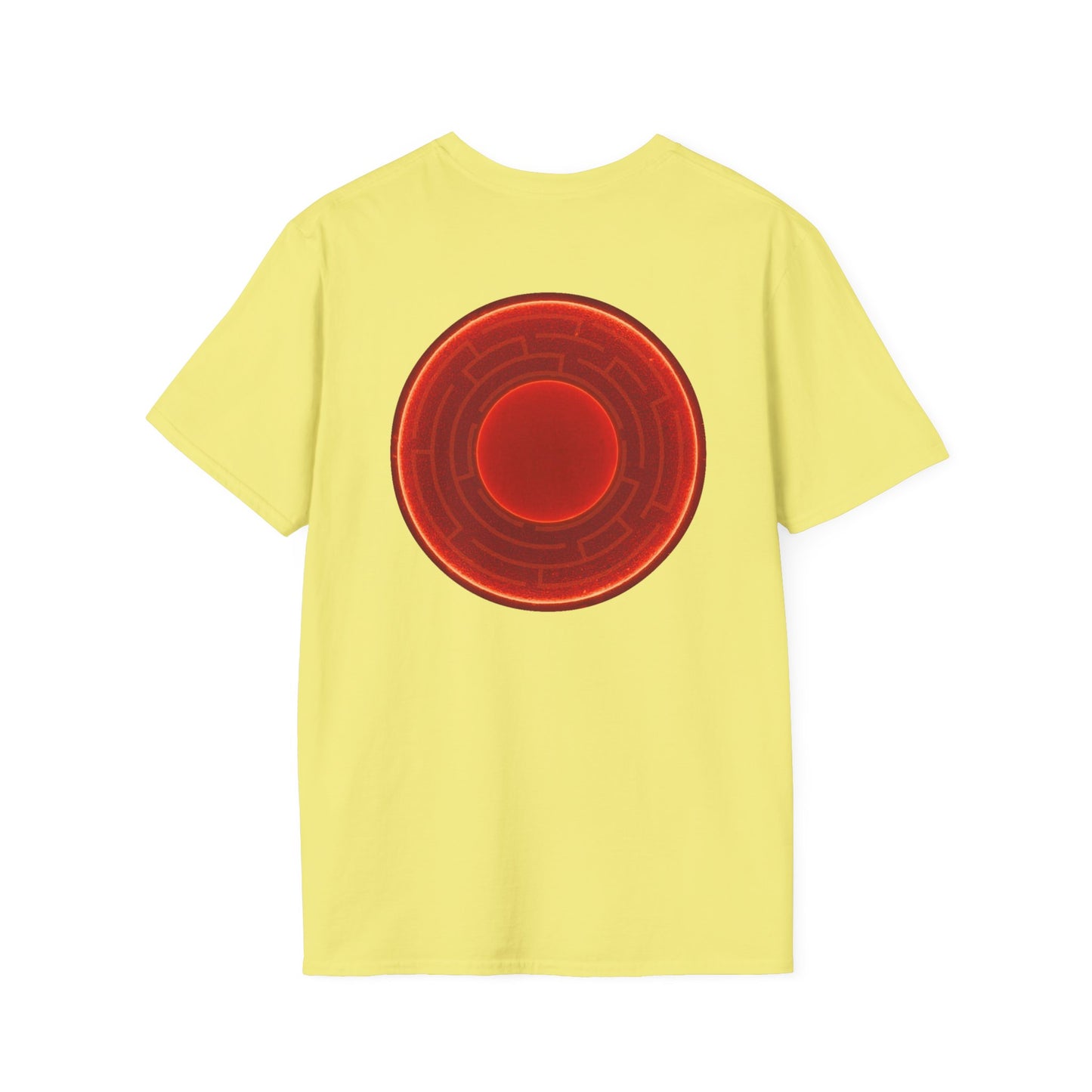 Classic Donut Tee - Unisex Soft-Style - "The Amazing Donut" - series 1.0 - variant 1 - red donut