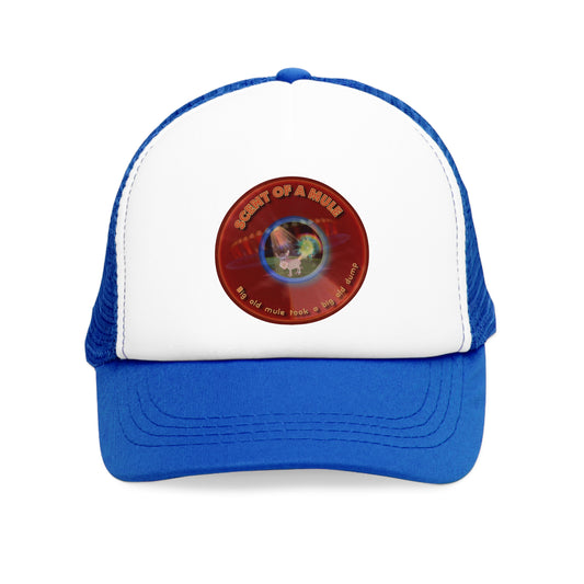 Lumpy Trucker Hat - "Scent of this Donut Hat is no Better" - variant 3 - red donut