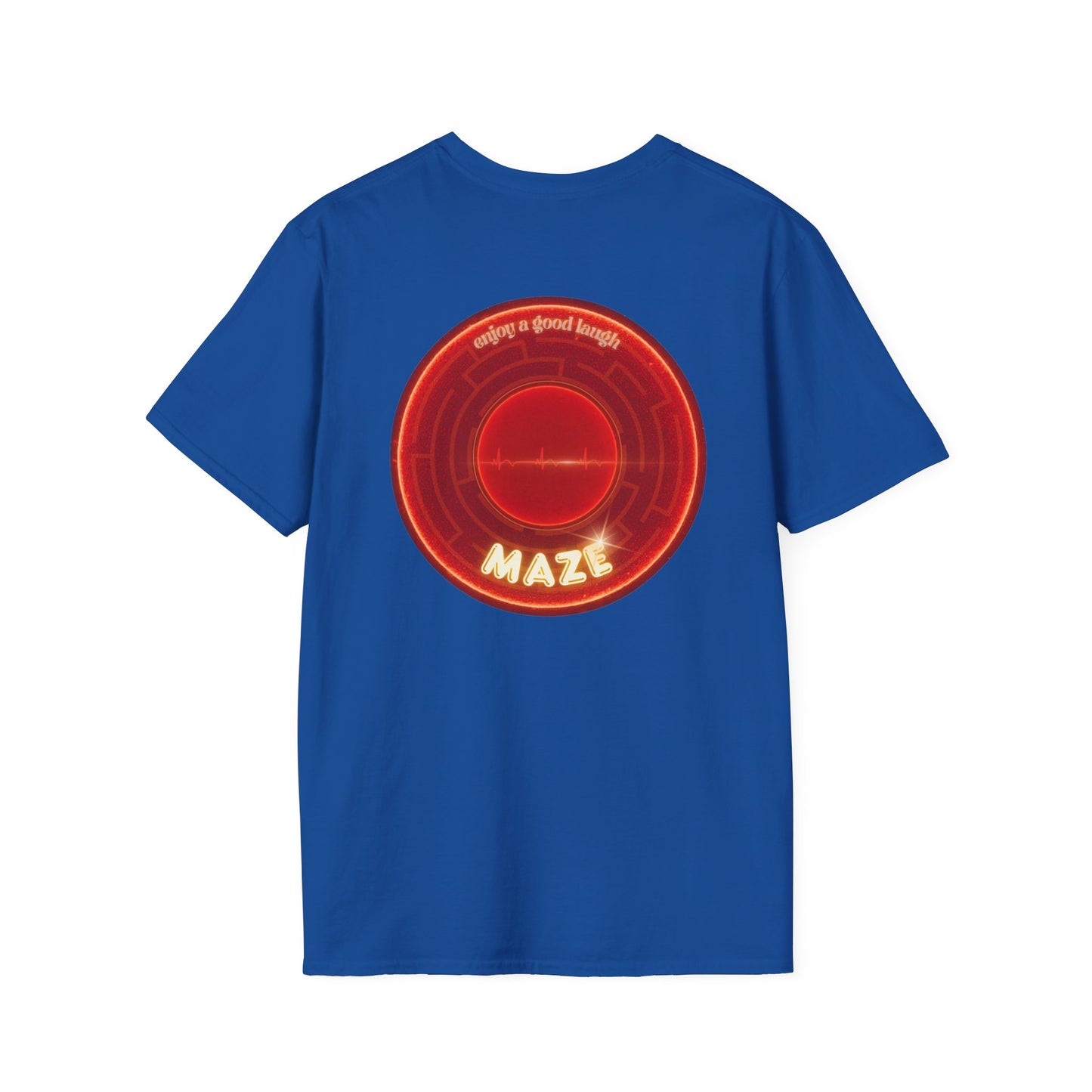 Classic Donut Tee - Unisex Soft-Style - "The Amazing Donut" - series 1.0 - variant 2 - red donut