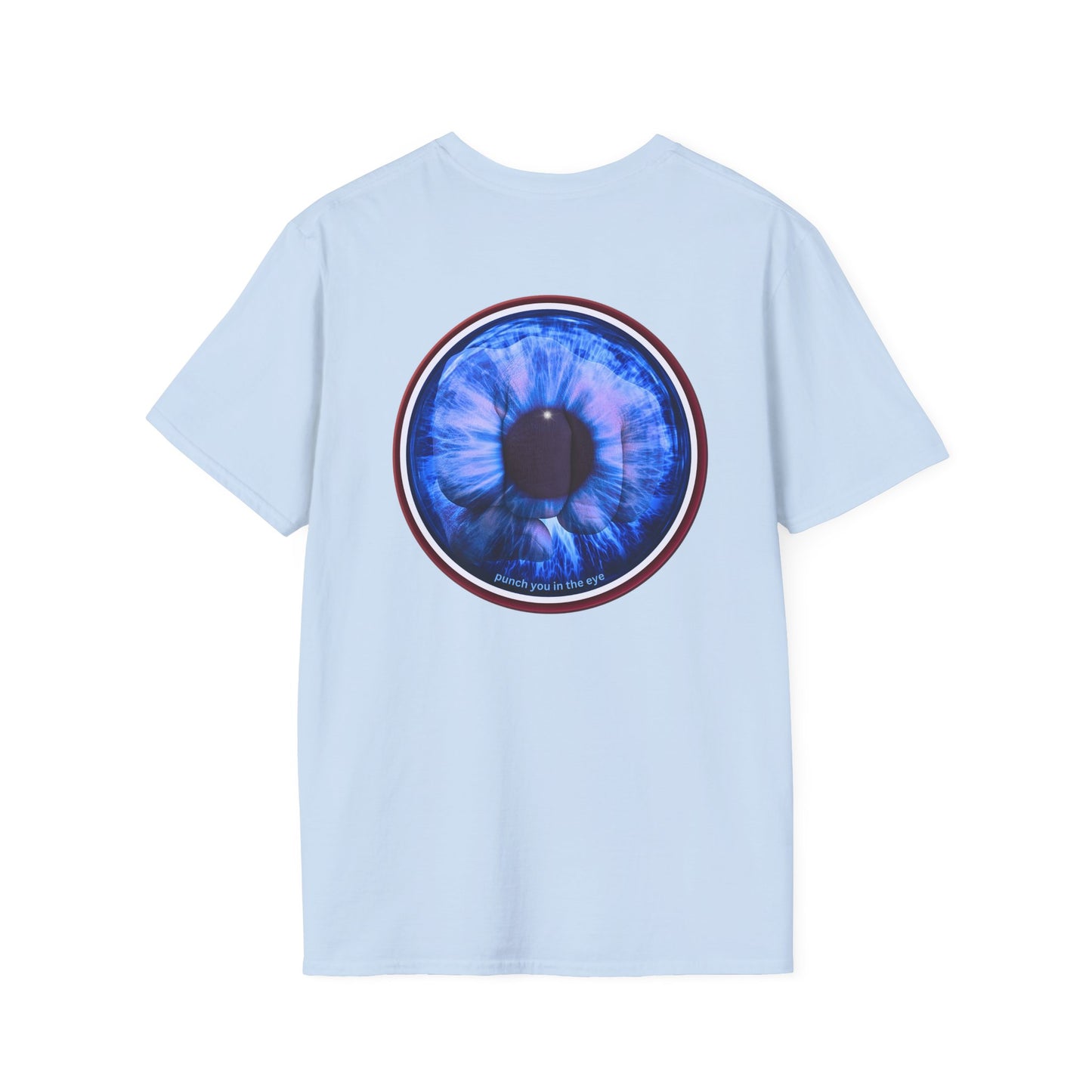 Classic Donut Tee - Unisex Soft-Style - "Wilson's Eyesore Donut Tee" - blue idonut - variant 2