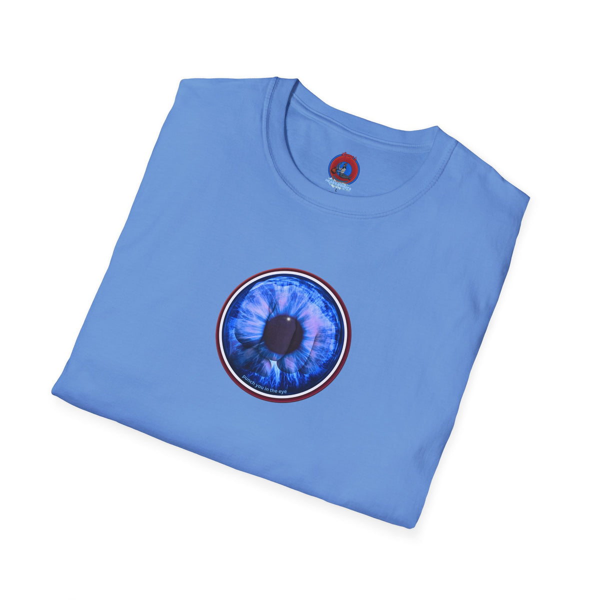Classic Donut Tee - Unisex Soft-Style - "Wilson's Eyesore Donut Tee" - blue idonut - variant 2