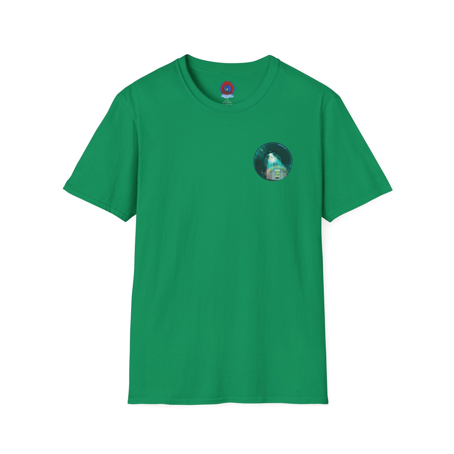 Classic Donut Tee - Unisex Soft-Style - "Secret Ingredient? MSG Of Course" - NYE Dec '24 - green donut