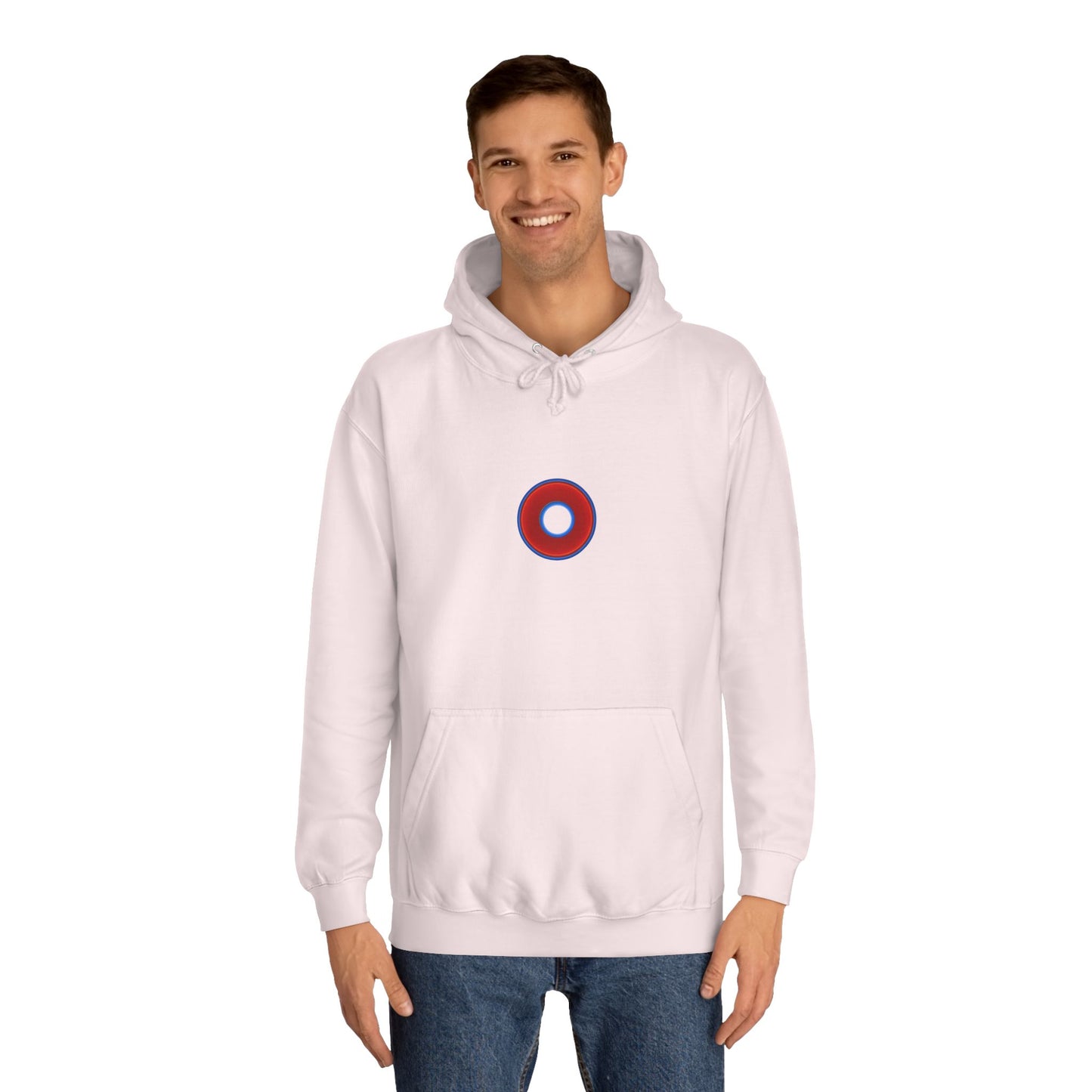 Harriette's Hoodie - with Lumpy Donuts - Official Lumpy Logo - Variant #2 - Red Donuts