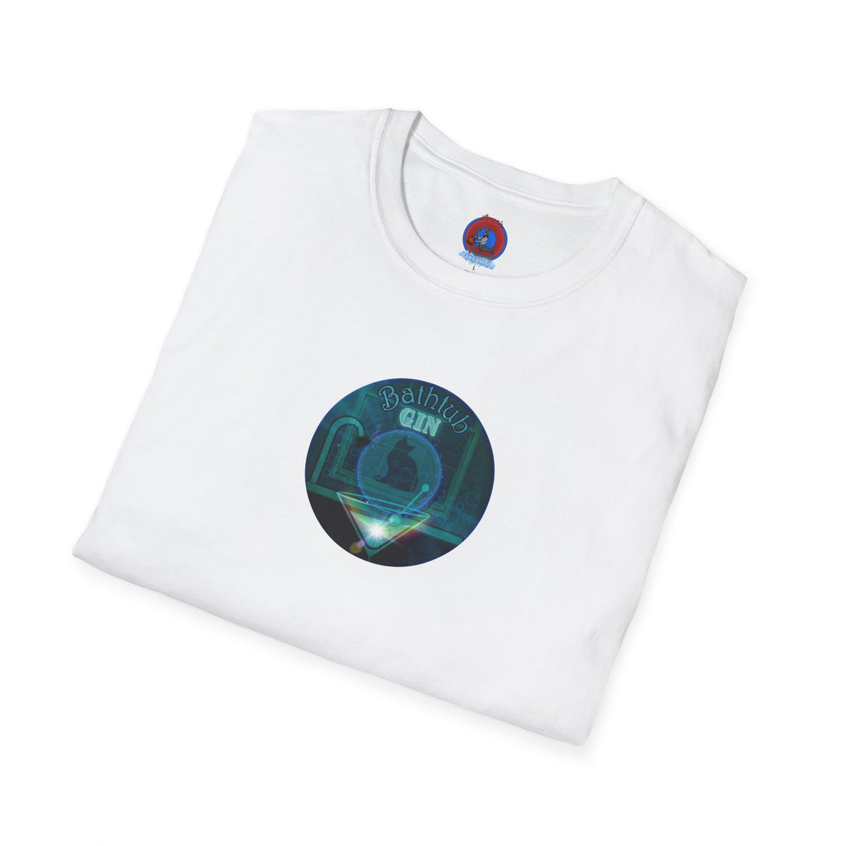 Classic Donut Tee - Unisex Soft-Style - "Wendy's Preferred Donut" - series 1.0  - black/green/blue donut
