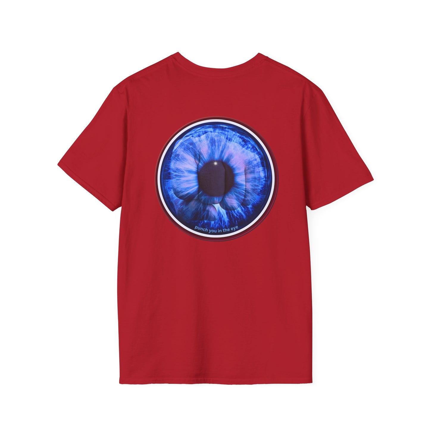 Classic Donut Tee - Unisex Soft-Style - "Wilson's Eyesore Donut Tee" - blue idonut - variant 2