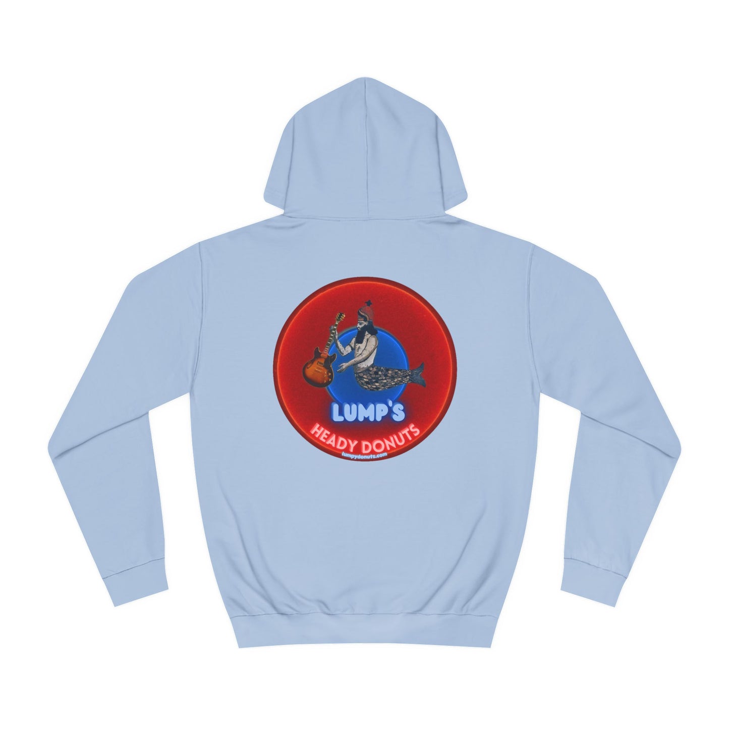 Harriette's Hoodie - with Lumpy Donuts - Official Lumpy Logo - Variant #2 - Red Donuts