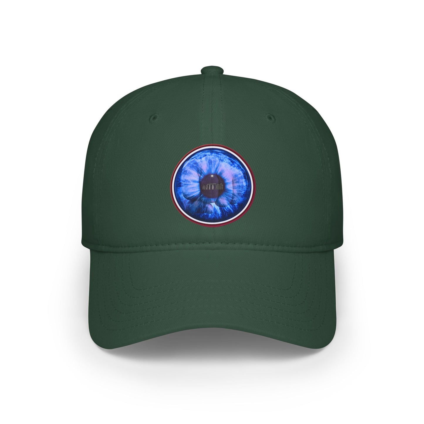 Lumpy Donut Baseball Cap - "Wilson's Eye Sore Donut Cap" - variant 3 - blue idonut w/