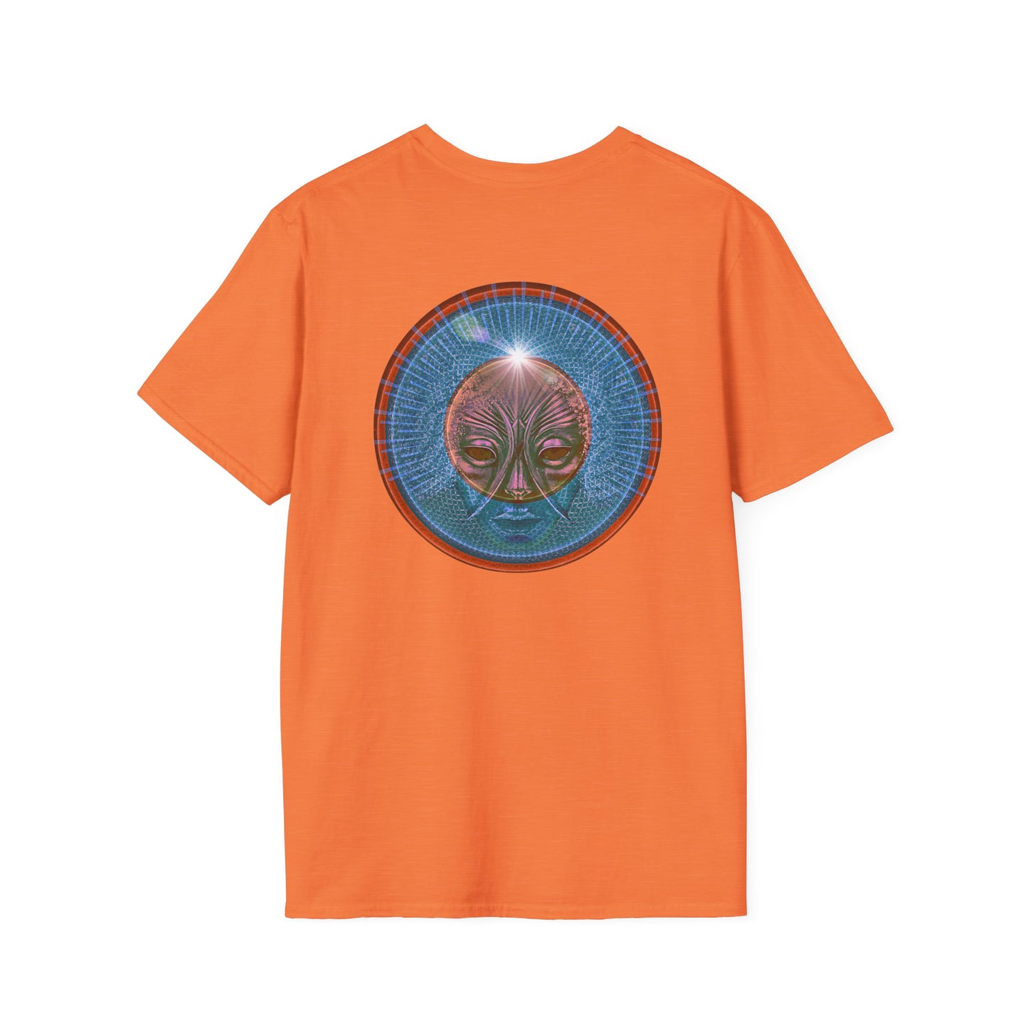 Classic Donut Tee - Unisex Soft-Style - "Donuts: Conjurers of Awesome" - series 1.0  - variant 1 - blue donut