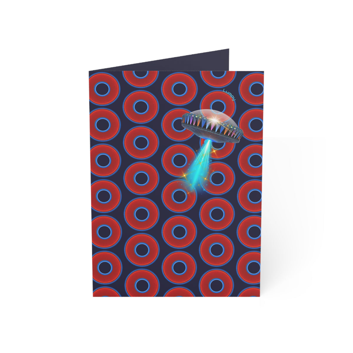 Lumpy Wishes - "Come Blastoff w/Me" - phriends/phamily greeting card series