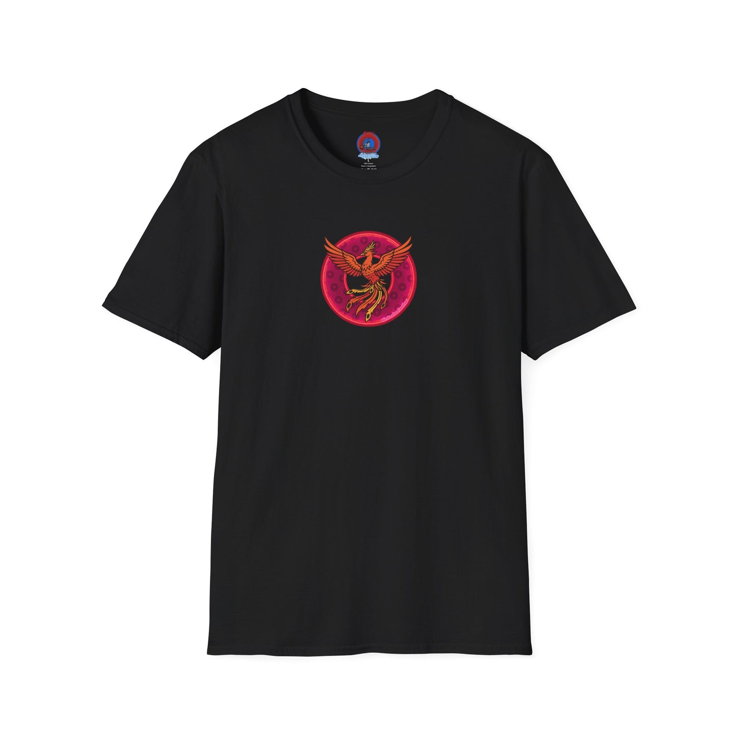 Classic Donut Tee - Unisex Soft-Style - "Invitation for Donuts & Tea" - light purple/purple paradox donut - variant 2