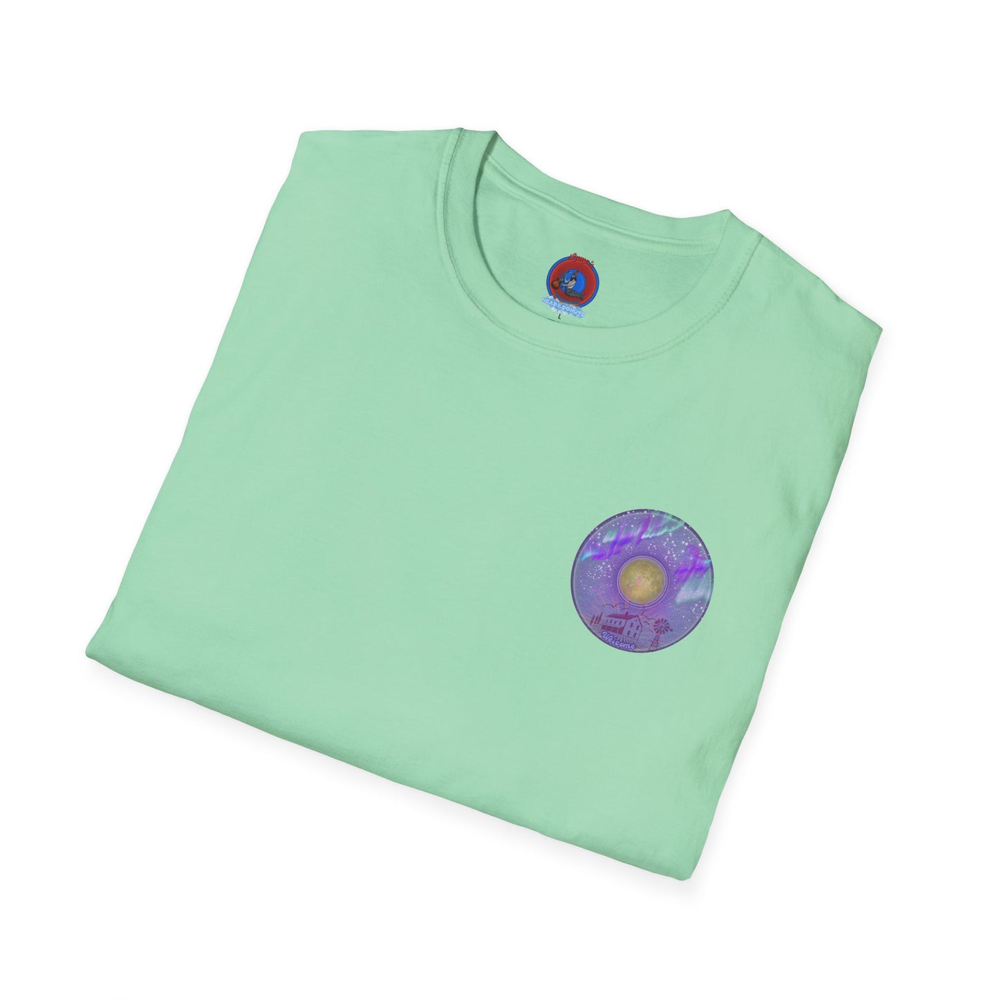 Classic Donut Tee - Unisex Soft-Style - "Welcome, this is your Donut" - series 1.0  - purple donut