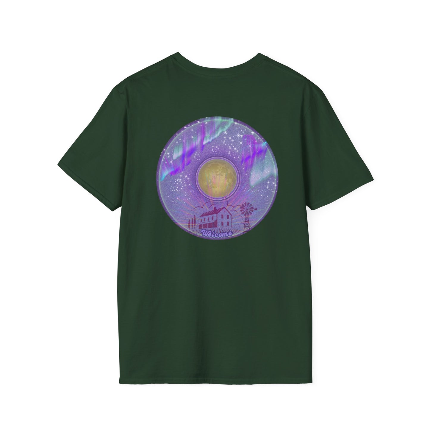 Classic Donut Tee - Unisex Soft-Style - "Welcome, this is your Donut" - series 1.0  - purple donut