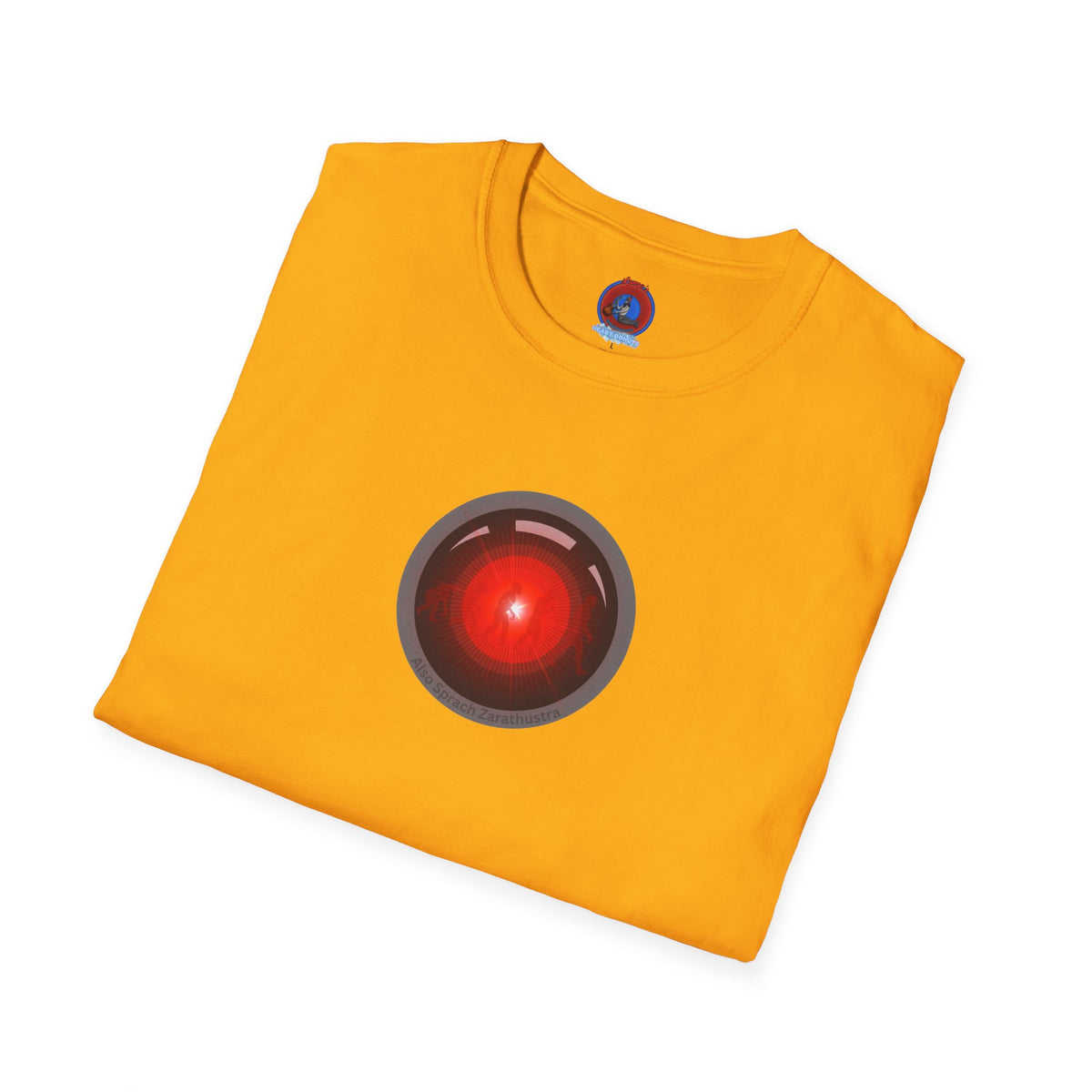 Classic Donut Tee - Unisex Soft-Style - "2025: a Donut Odyssey" - series 1.0 - variant 1 - black/red donut