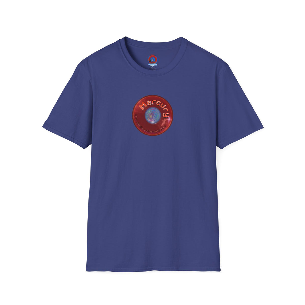 Classic Donut Tee - Unisex Soft-Style - "Donuts of the Gods" - series 1.0 - variant 2 - red donut