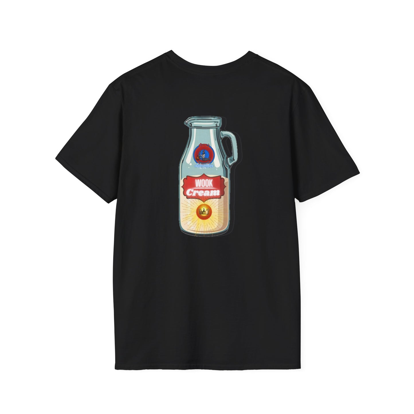 Classic Donut Tee - Unisex Soft-Style - "Wooked Cream - YEMSG Donut " - bottle - variant 8