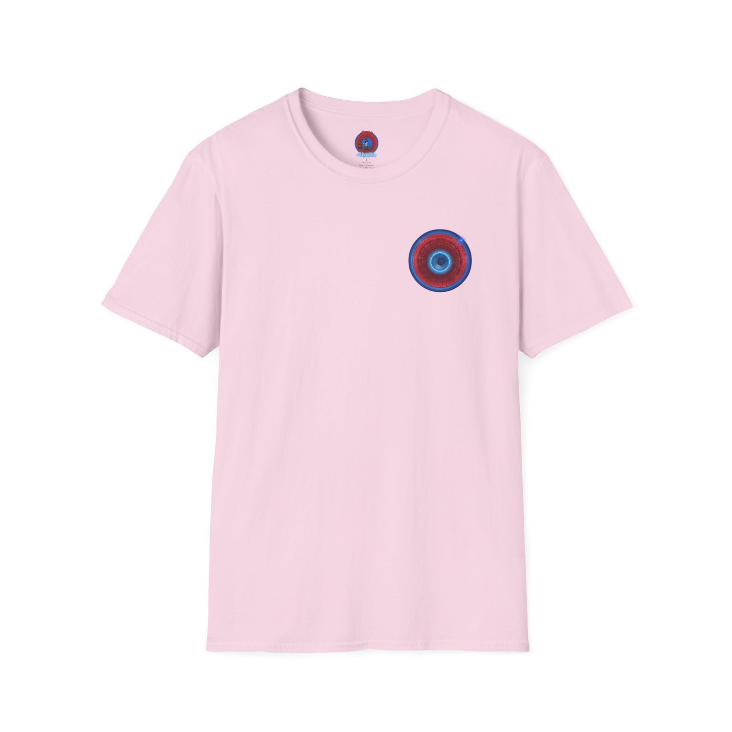 Classic Donut Tee - Unisex Soft-Style - "Homer's Perfect Donut" - series 1.0  - variant 2 - dark blue edging