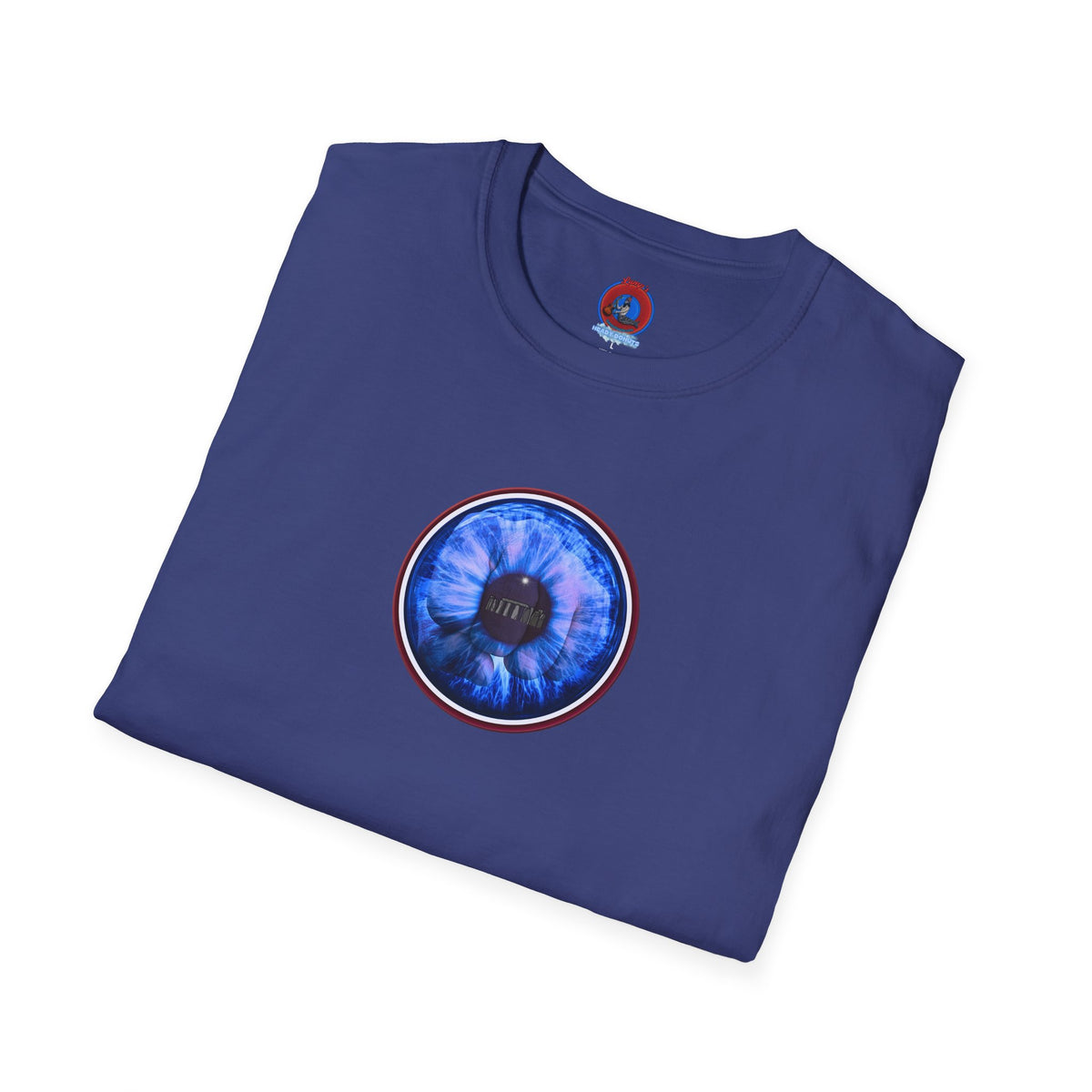 Classic Donut Tee - Unisex Soft-Style - "Wilson's Eyesore Donut Tee" - blue idonut - variant 3