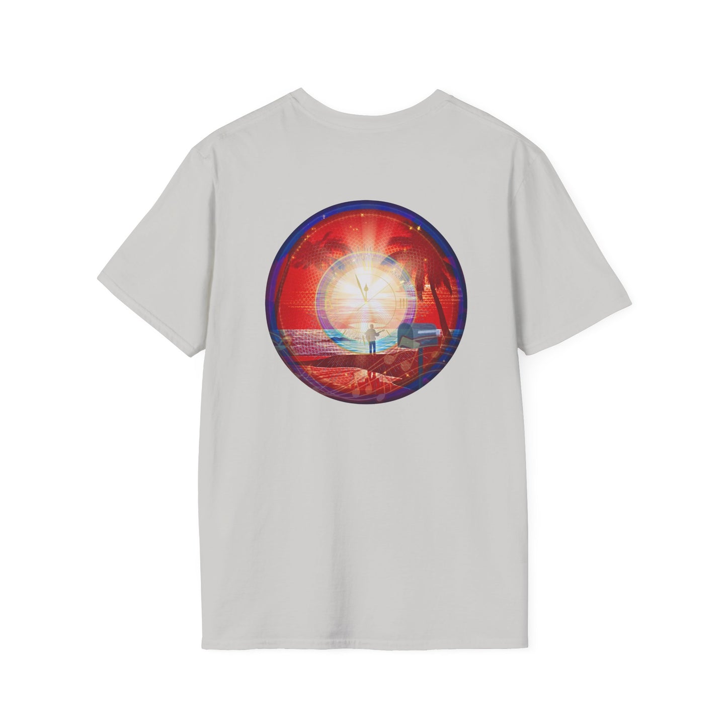 Classic Donut Tee - Unisex Soft-Style - "The Velvet Cake Donut - Sprinkled in Things You'd Say " - series 1.0  - red donut