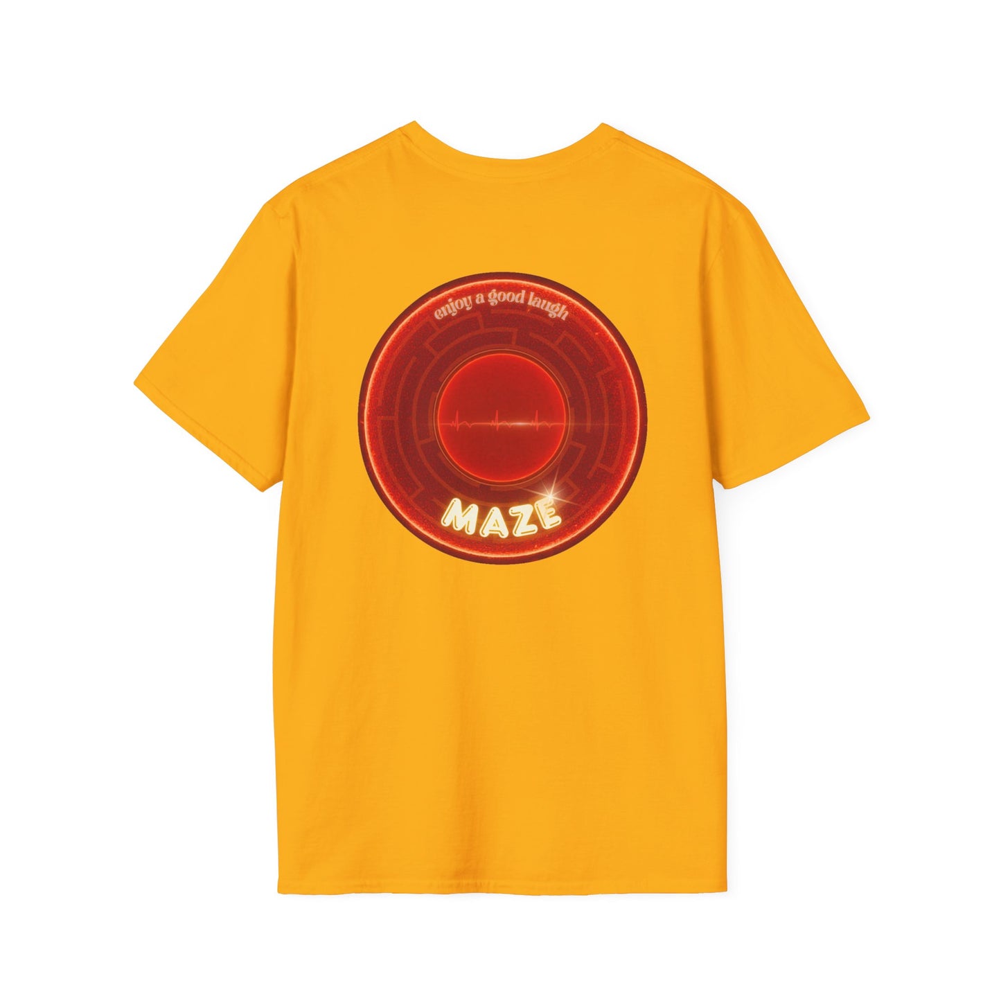 Classic Donut Tee - Unisex Soft-Style - "The Amazing Donut" - series 1.0 - variant 2 - red donut