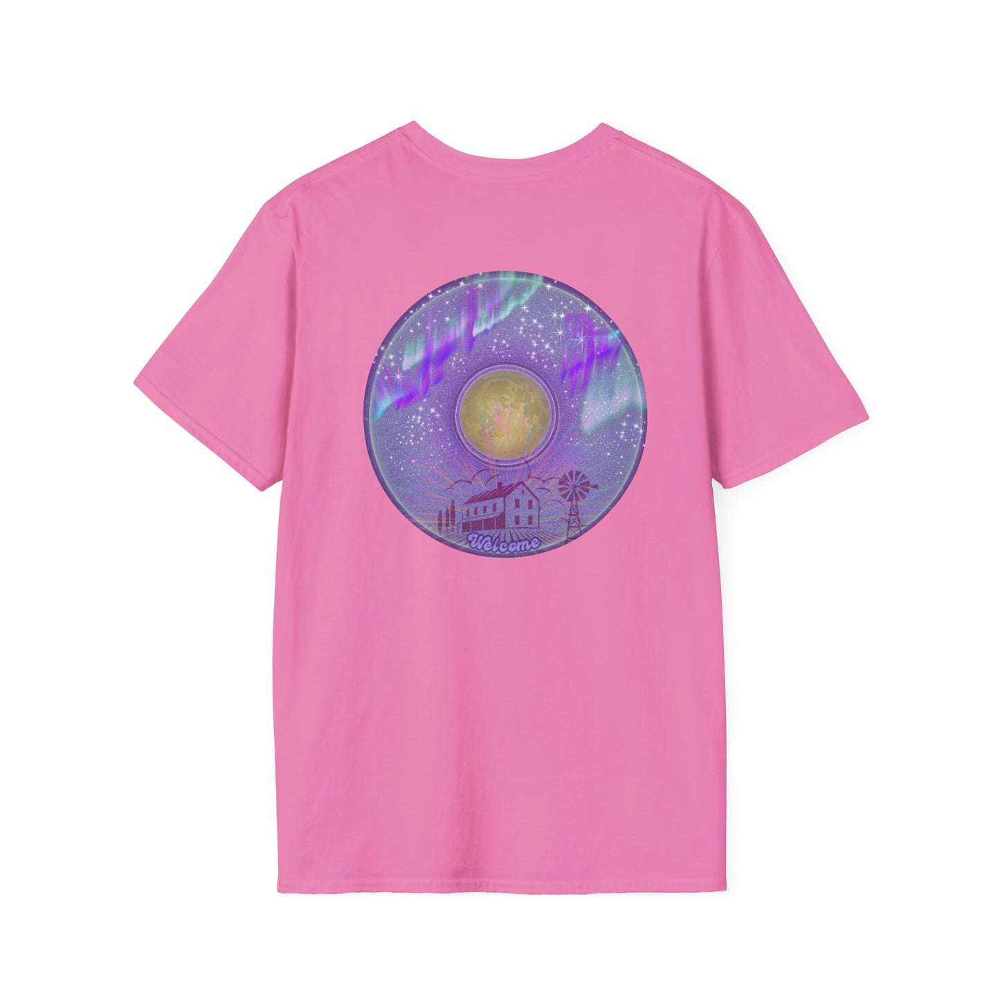 Classic Donut Tee - Unisex Soft-Style - "Welcome, this is your Donut" - series 1.0  - purple donut