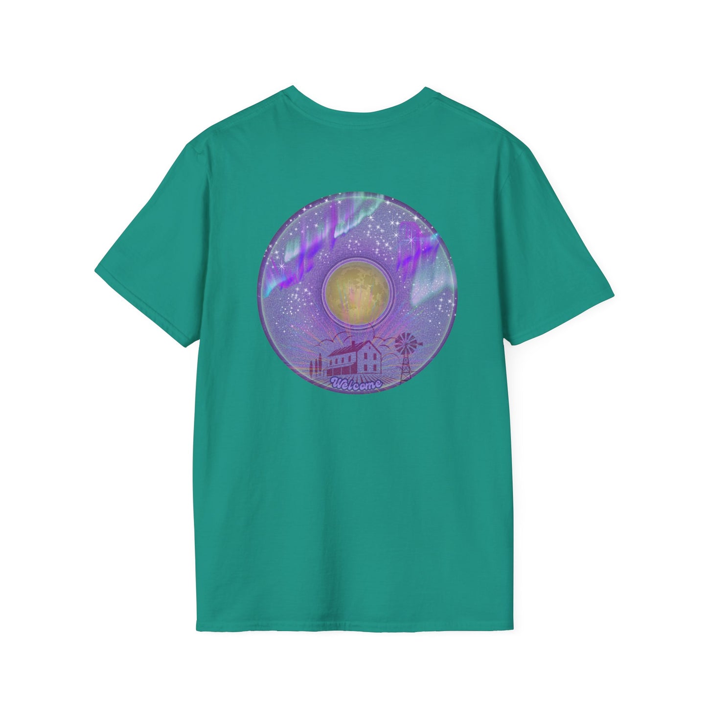 Classic Donut Tee - Unisex Soft-Style - "Welcome, this is your Donut" - series 1.0  - purple donut