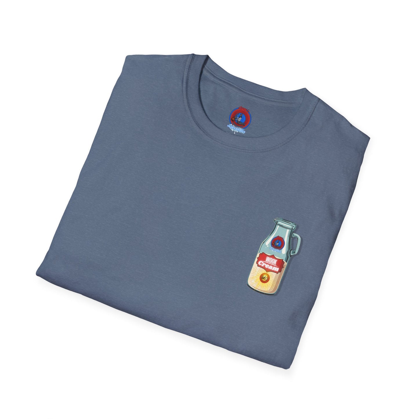 Classic Donut Tee - Unisex Soft-Style - "Wooked Cream - YEMSG Donut " - bottle - variant 8