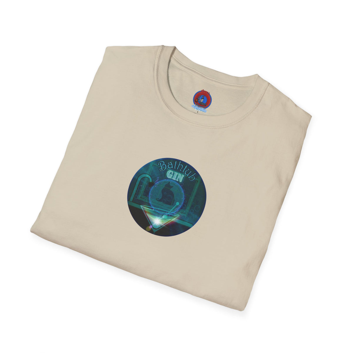 Classic Donut Tee - Unisex Soft-Style - "Wendy's Preferred Donut" - series 1.0  - black/green/blue donut