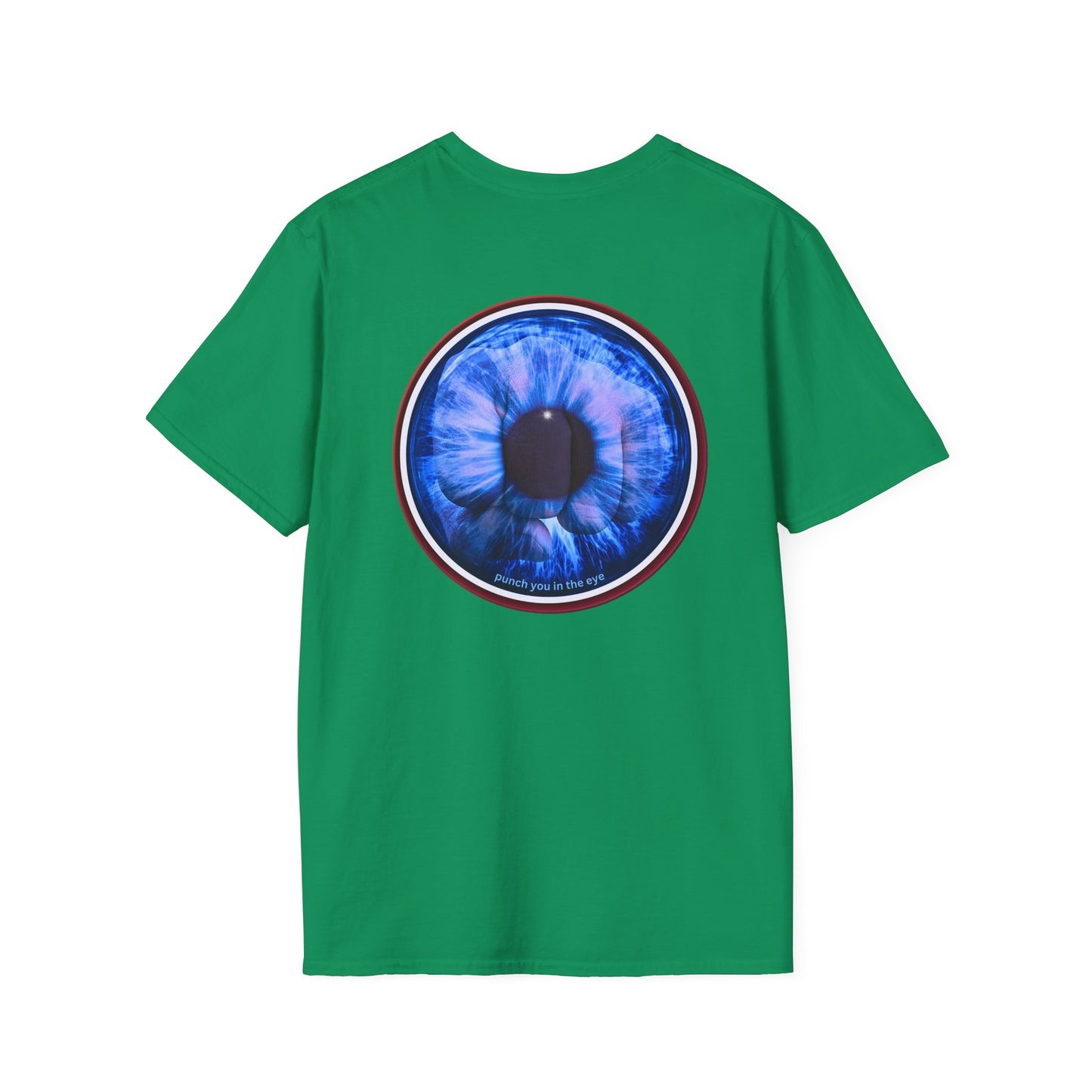 Classic Donut Tee - Unisex Soft-Style - "Wilson's Eyesore Donut Tee" - blue idonut - variant 2