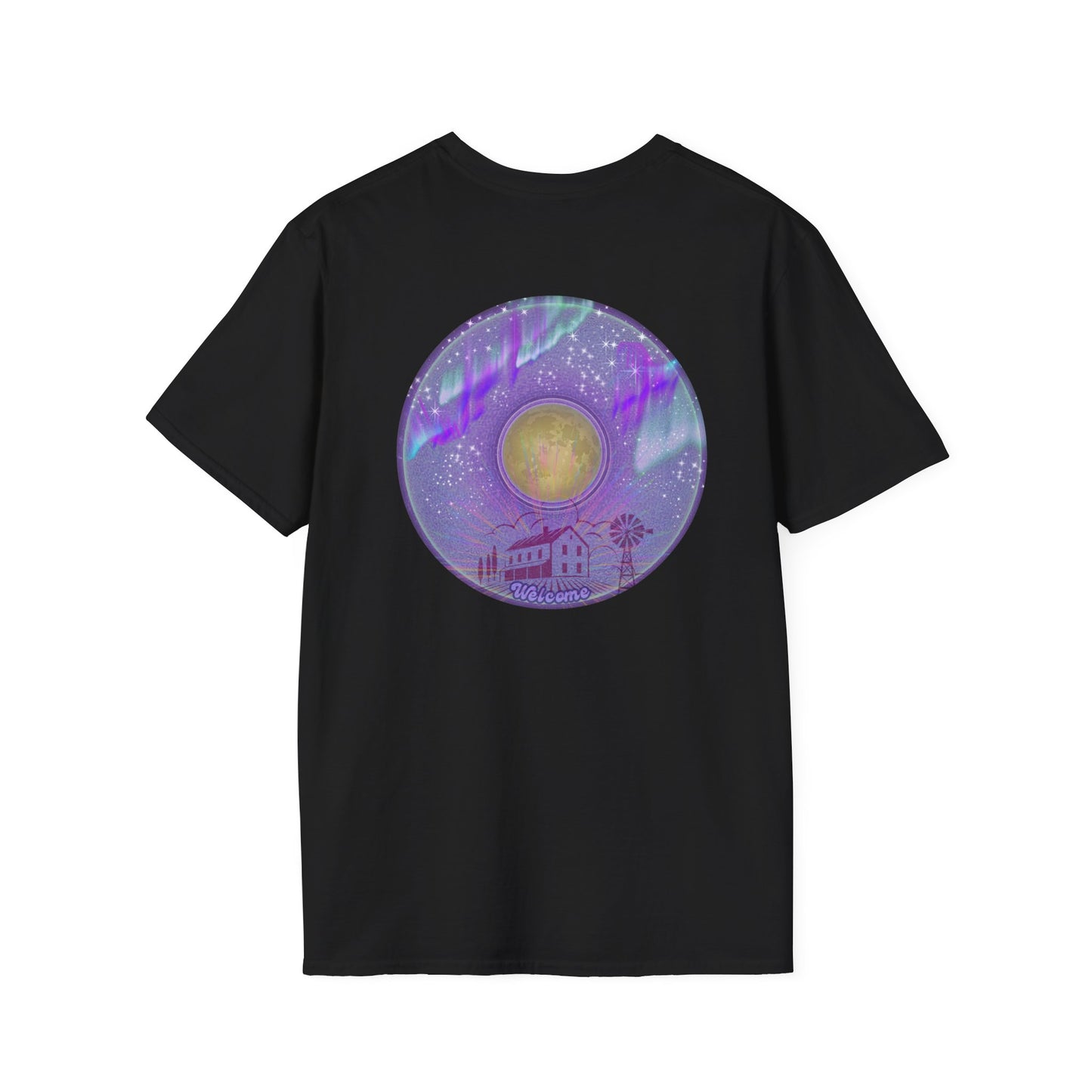 Classic Donut Tee - Unisex Soft-Style - "Welcome, this is your Donut" - series 1.0  - purple donut
