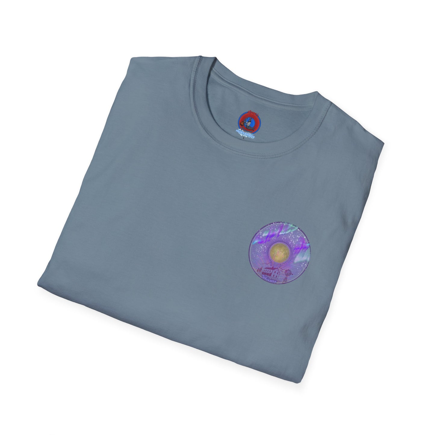 Classic Donut Tee - Unisex Soft-Style - "Welcome, this is your Donut" - series 1.0  - purple donut