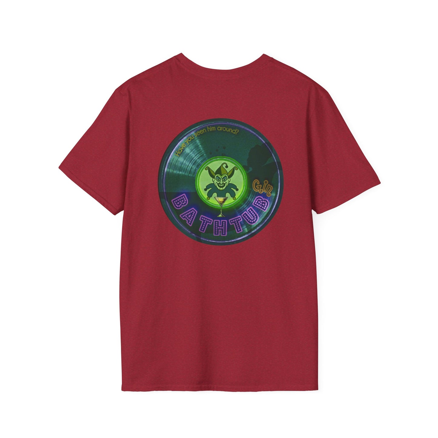 Classic Donut Tee - Unisex Soft-Style - "The Joker's Personal Tees - Ambassador Edition" - series 1.0 - variant 2 - dark teal donut