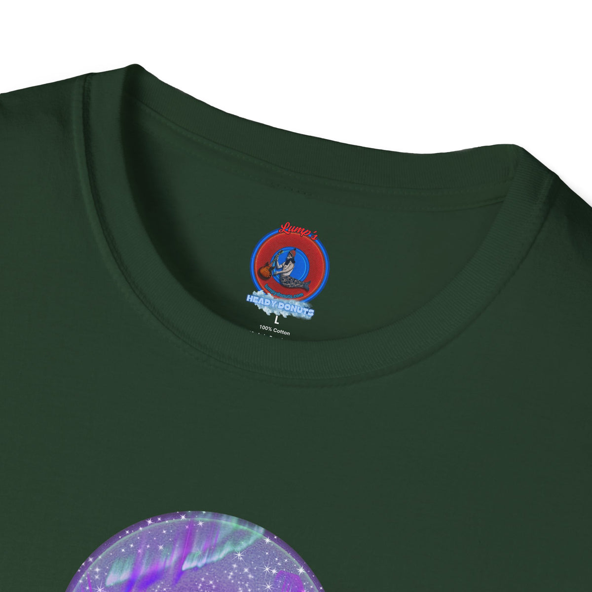 Classic Donut Tee - Unisex Soft-Style - "Welcome, this is your Donut" - series 1.0  - purple donut
