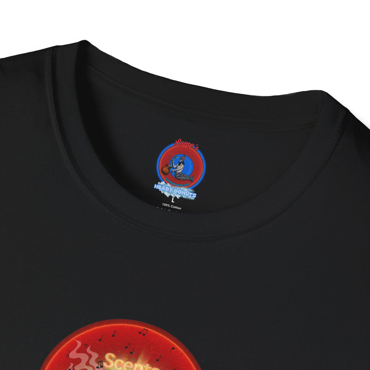 Classic Donut Tee - Unisex Soft-Style - "The Sweet Smell of Donuts" - series 1.0  - red donut