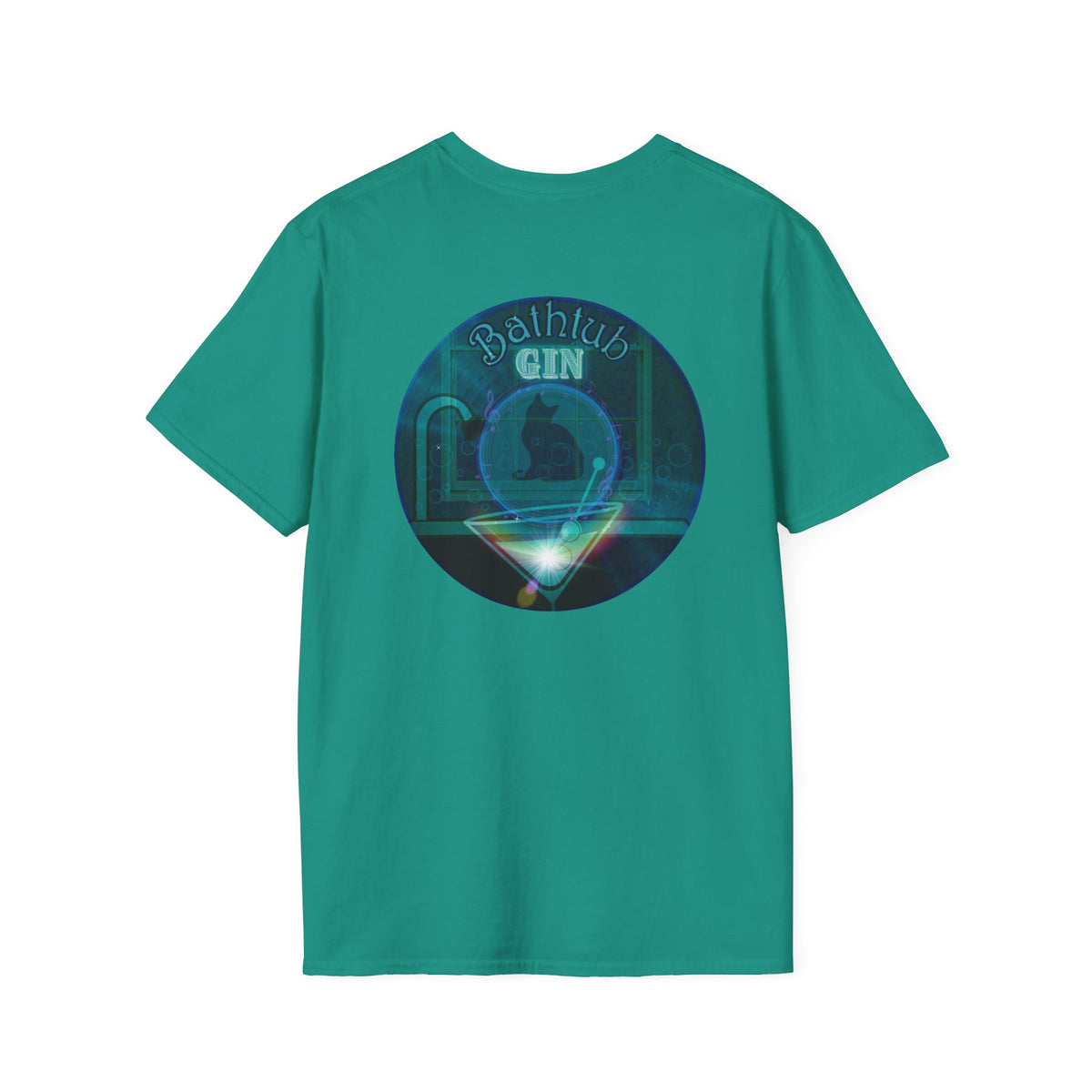 Classic Donut Tee - Unisex Soft-Style - "Wendy's Preferred Donut" - series 1.0  - black/green/blue donut